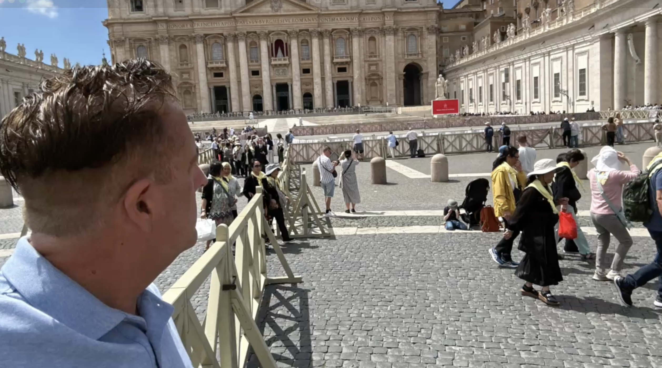 Former USD professor watches papal history unfold at Vatican