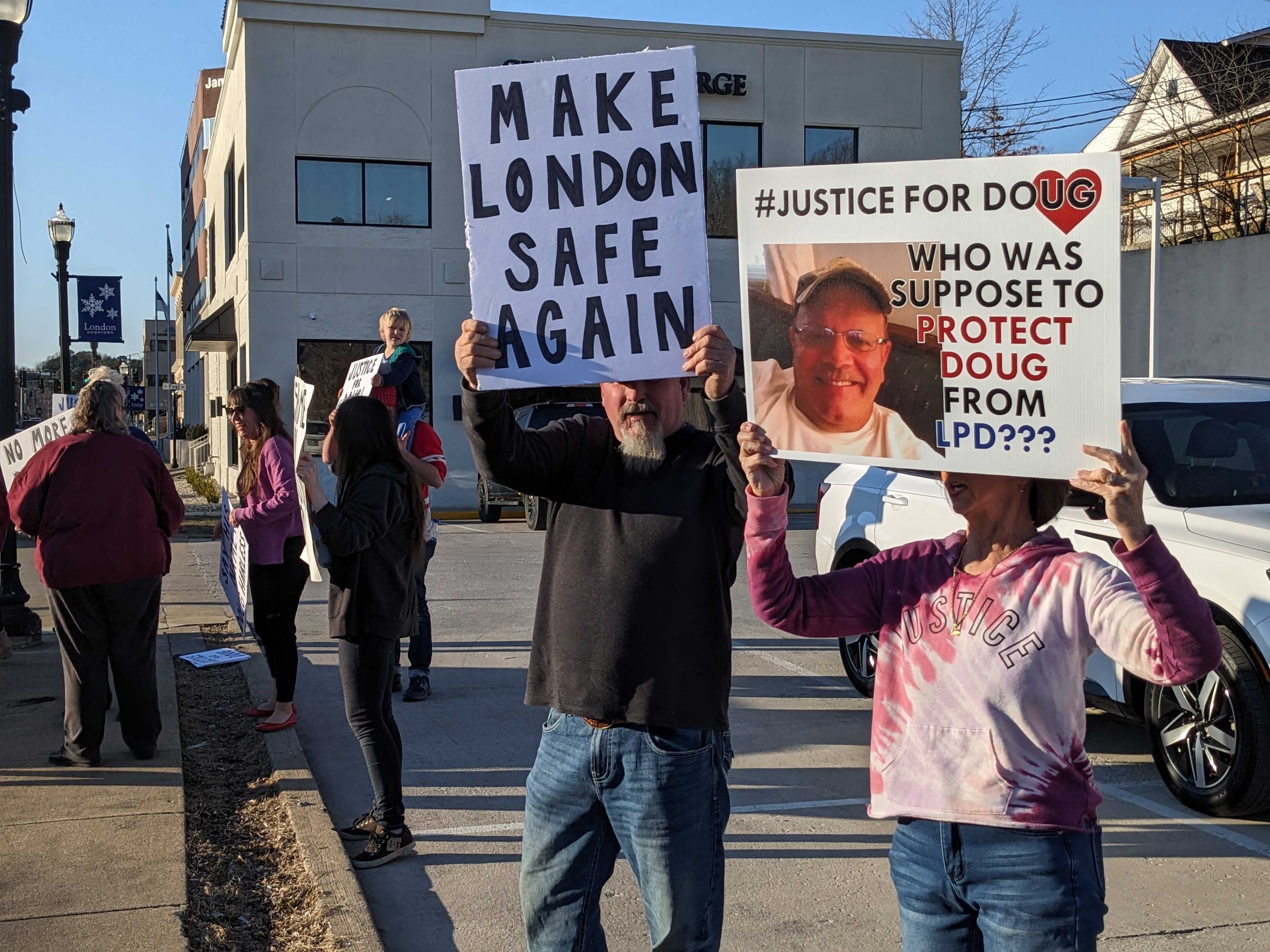 doug protest