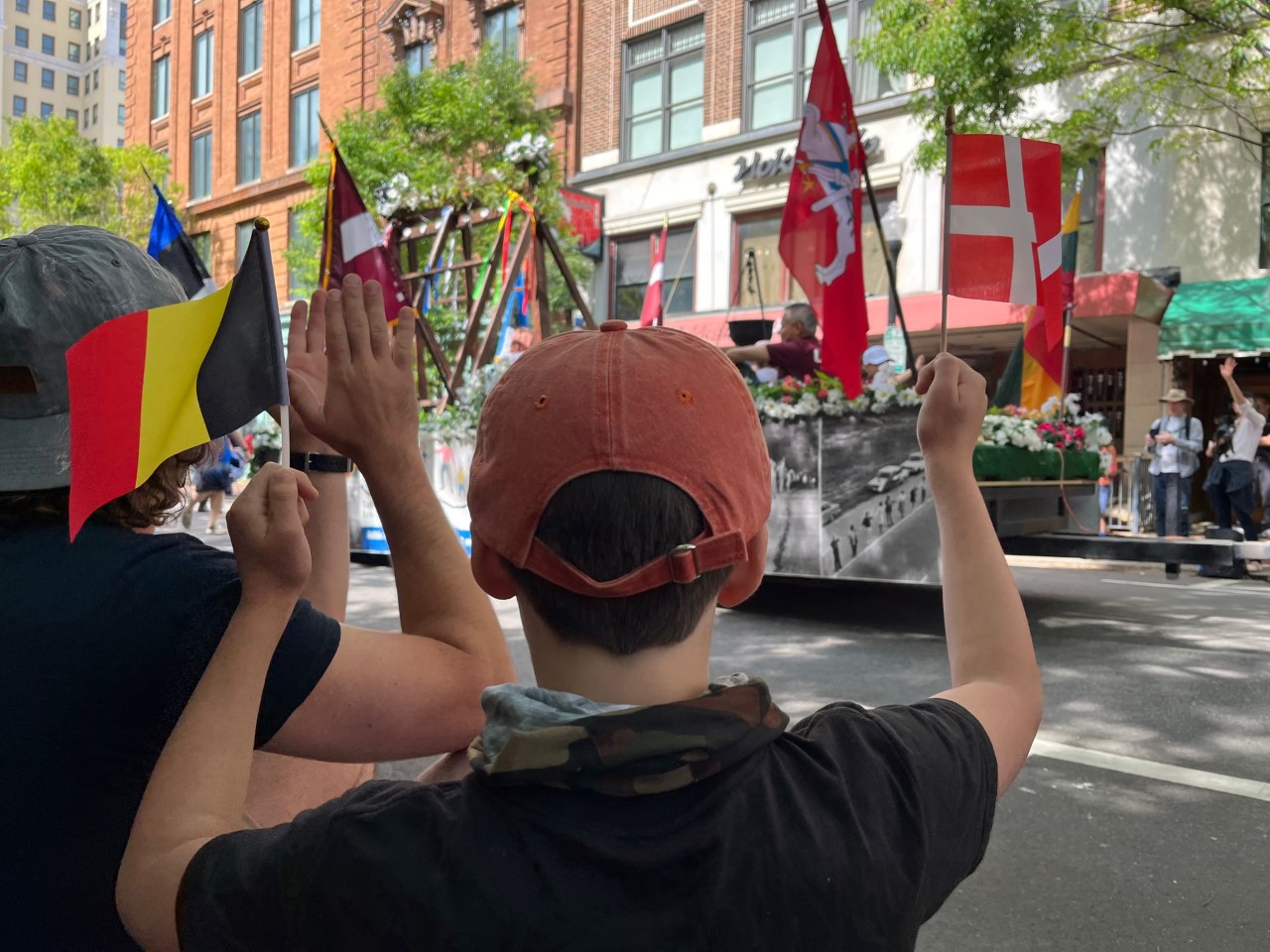 parade of nations flags 2023