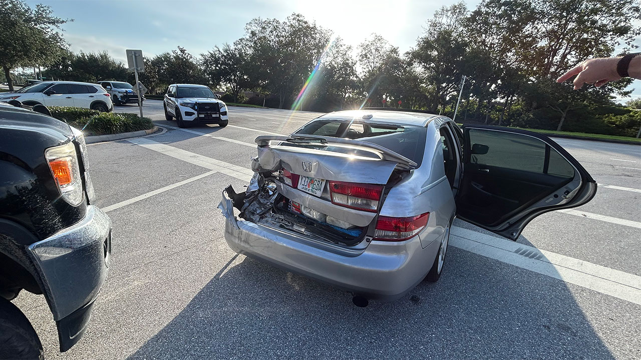 The Martin County Sheriff's Office said they responded at 8:10 a.m. to Southwest Martin Downs Boulevard and Southwest Sand Trail in Palm City on May 5, 2026.