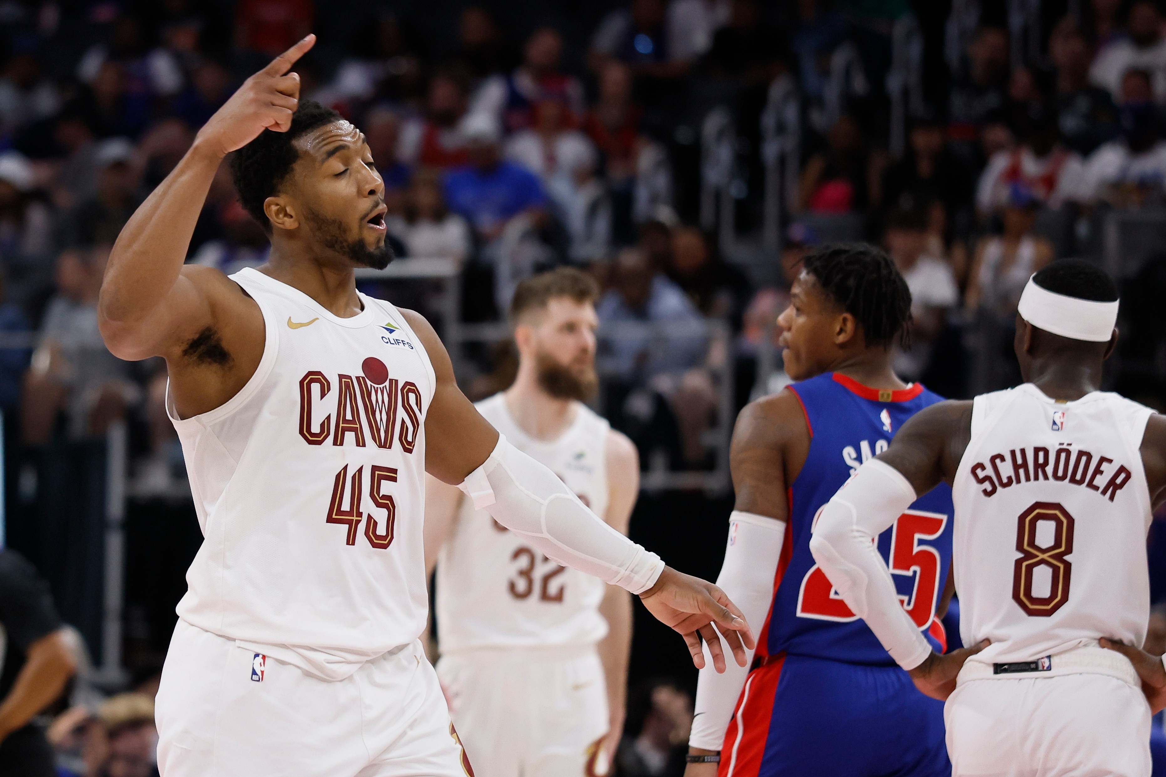 Cavaliers Pistons Basketball