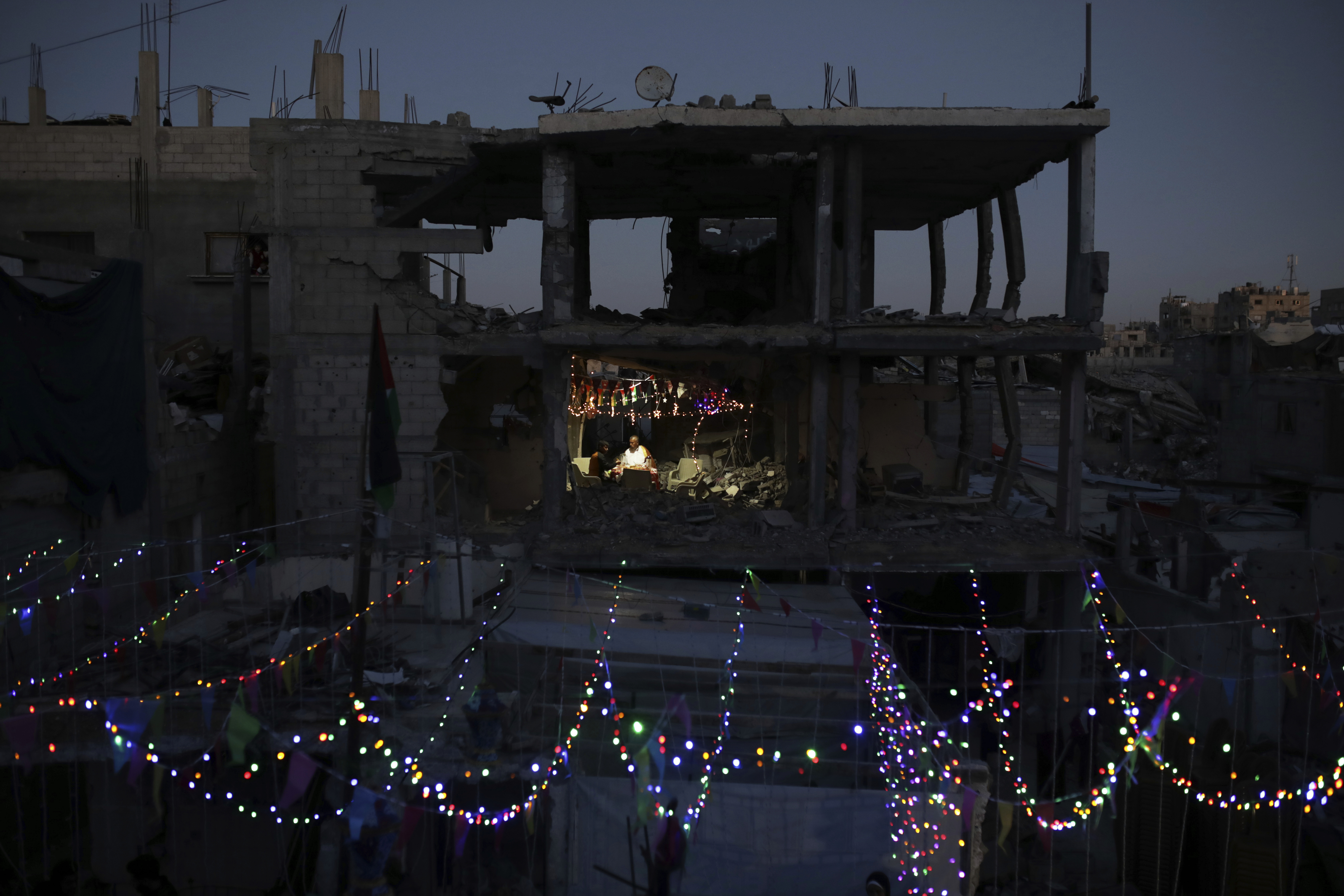 APTOPIX Israel Palestinians Ramadan