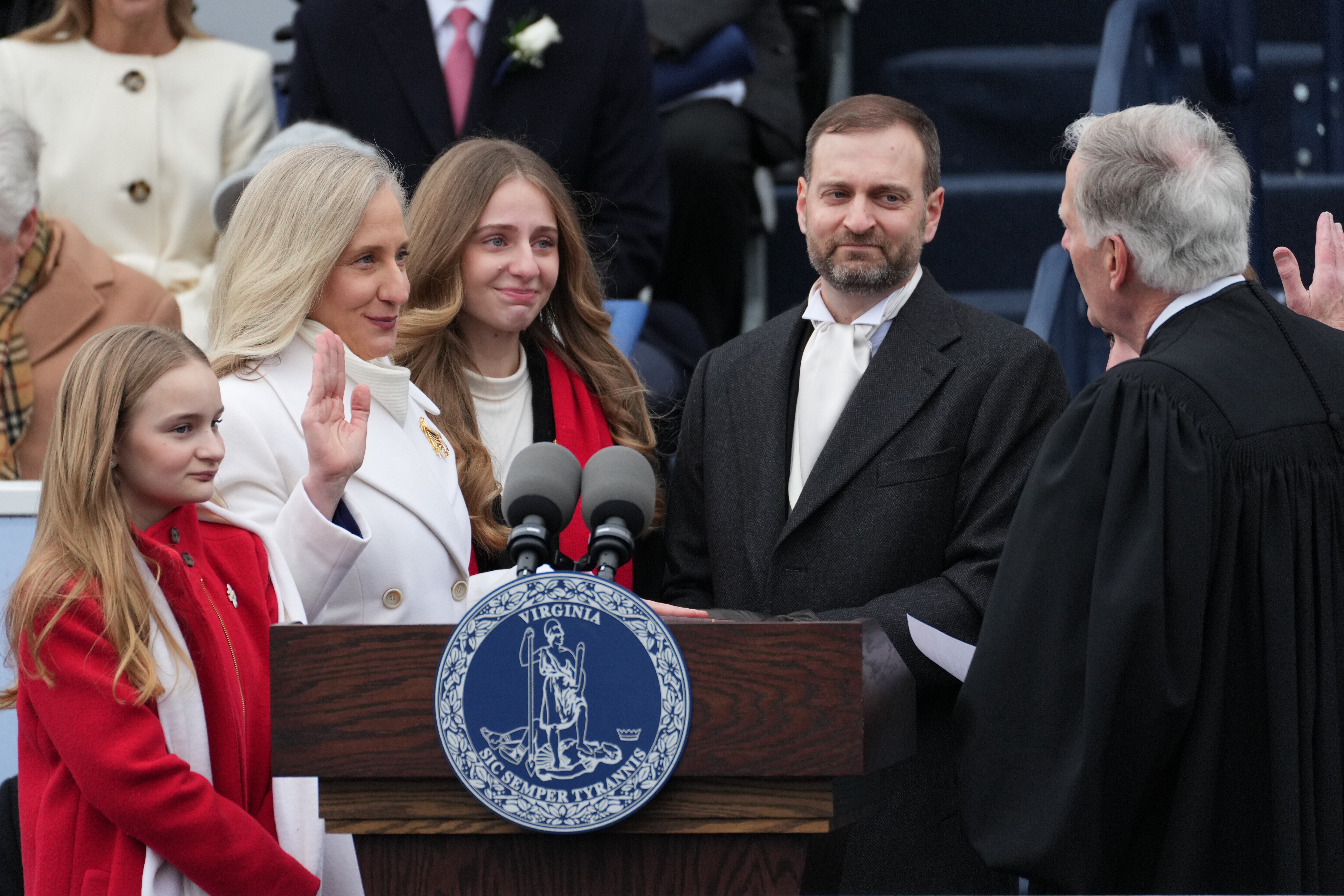 APTOPIX Virginia Inauguration