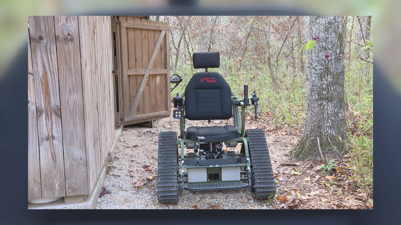All-Terrain Track Wheelchair