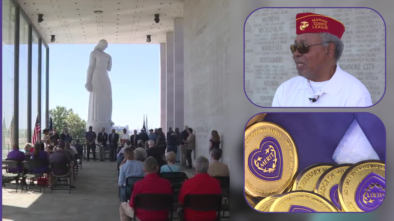 Purple Heart recipients honored at Virginia War Memorial: 'Live the legacy'