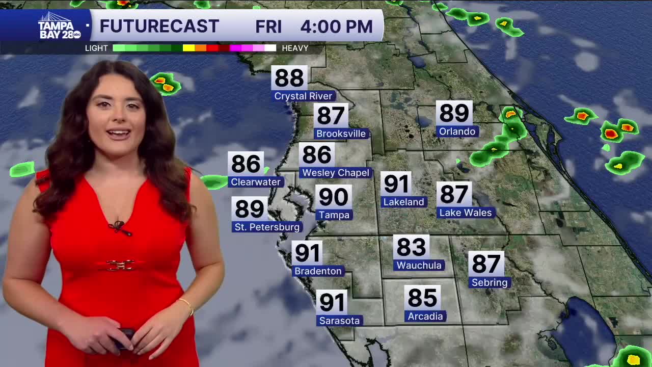 Forecast: Another round of showers on tap