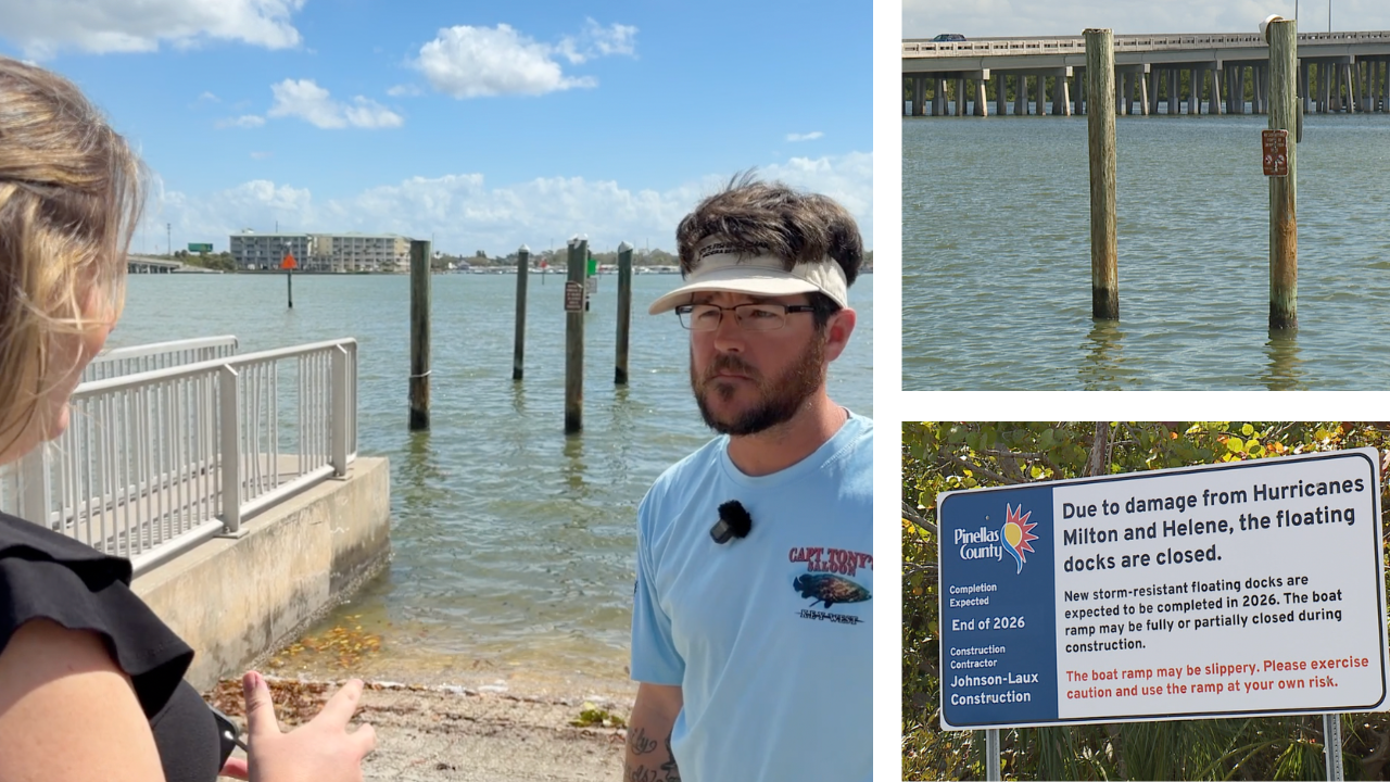 Residents ask county to repair Bay Pines boat ramp