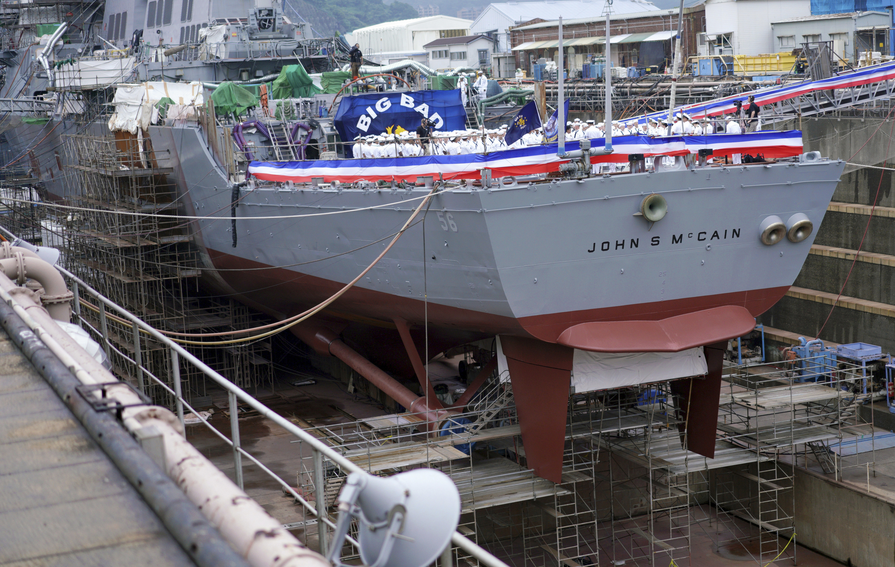 USS John McCain AP Photo