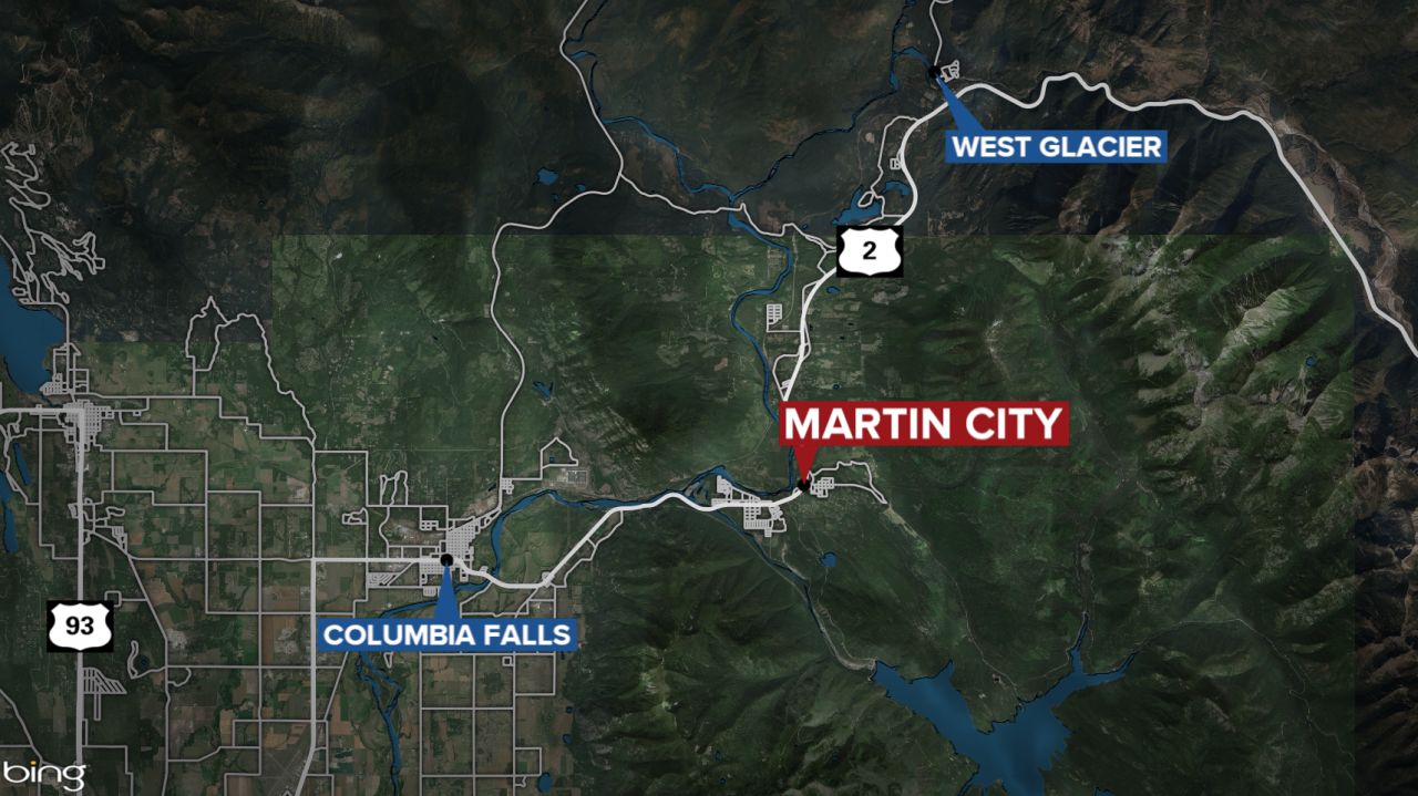 martin city montana map