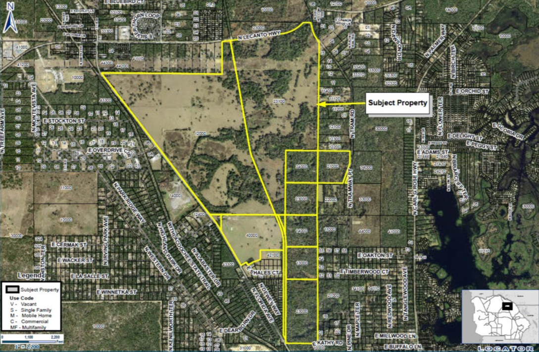 Deltona Corperation rezoning proposal