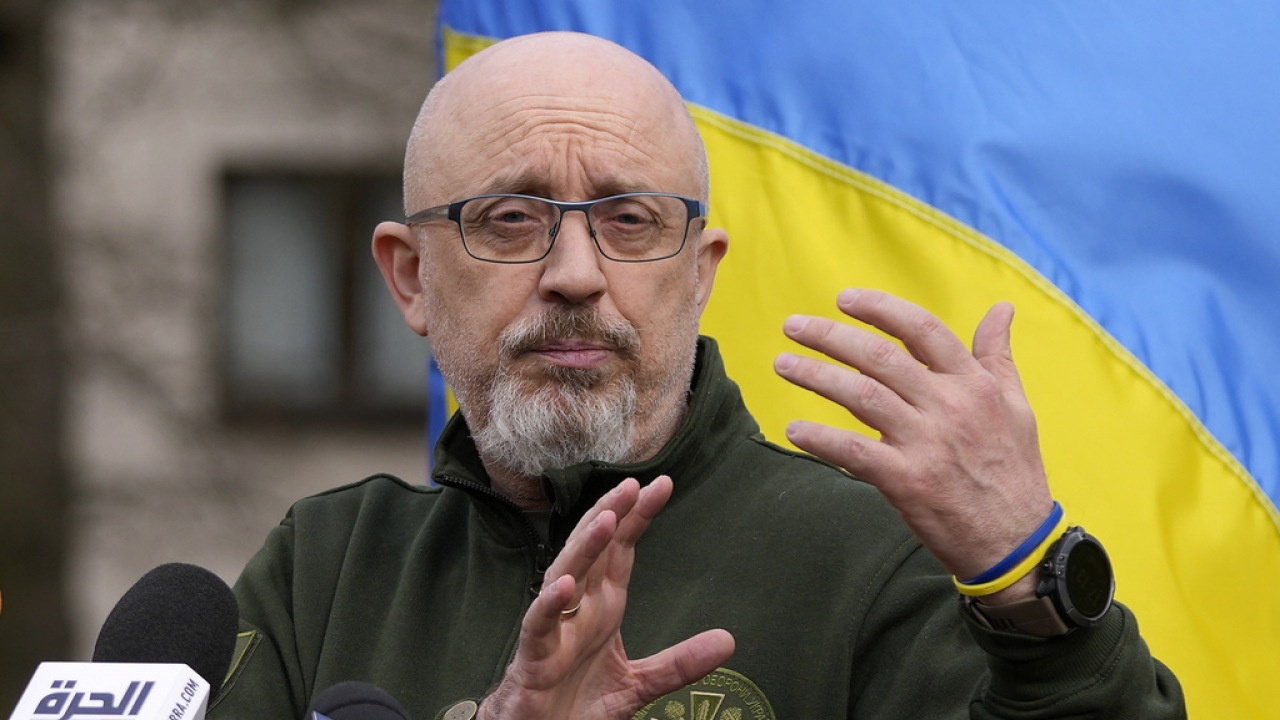 Ukrainian Minister of Defense Oleksii Reznikov.