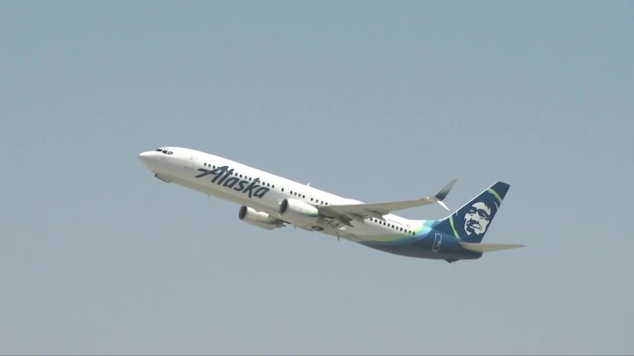 Alaska Airlines Plane