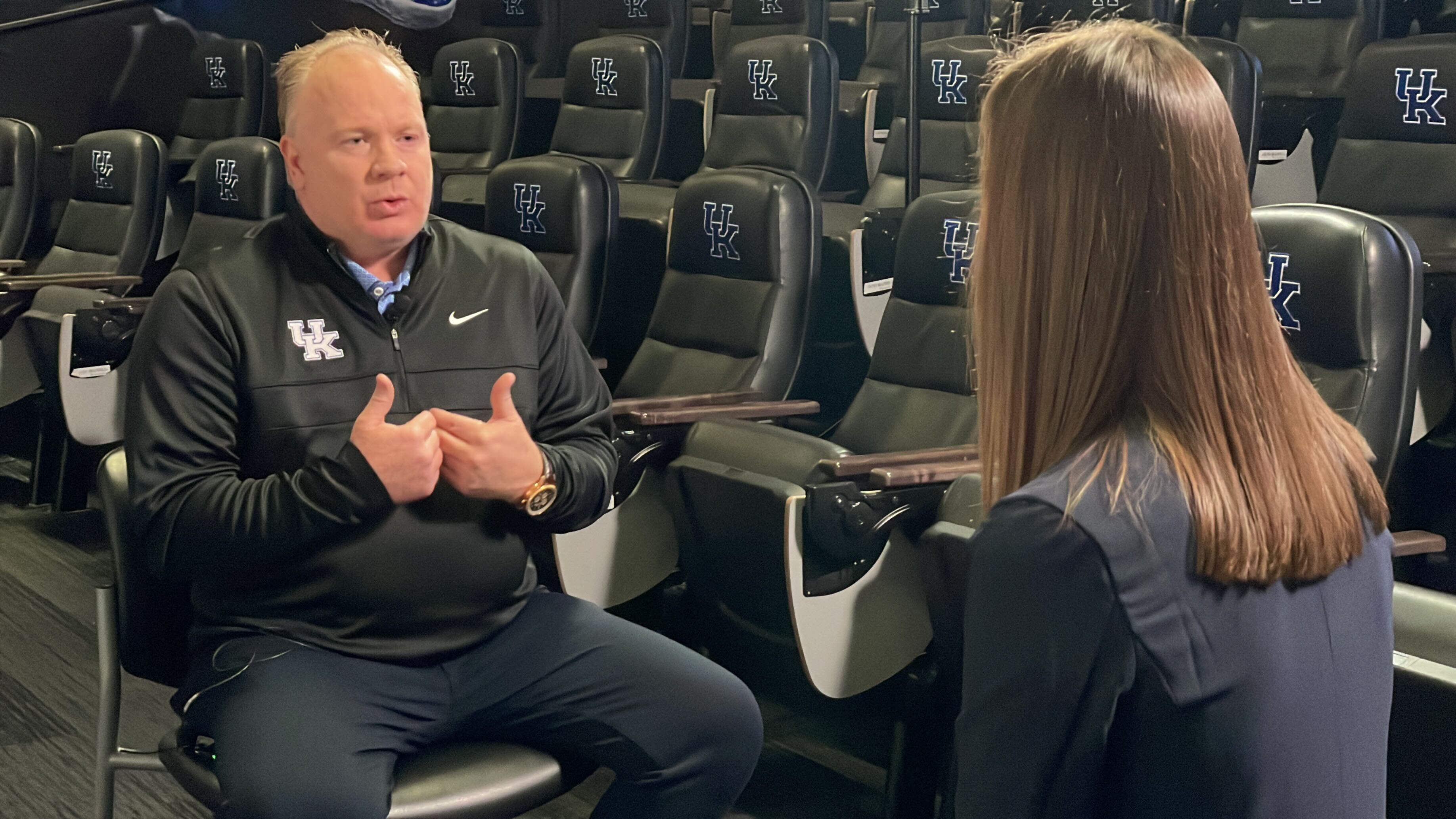 Mark Stoops Maggie Davis