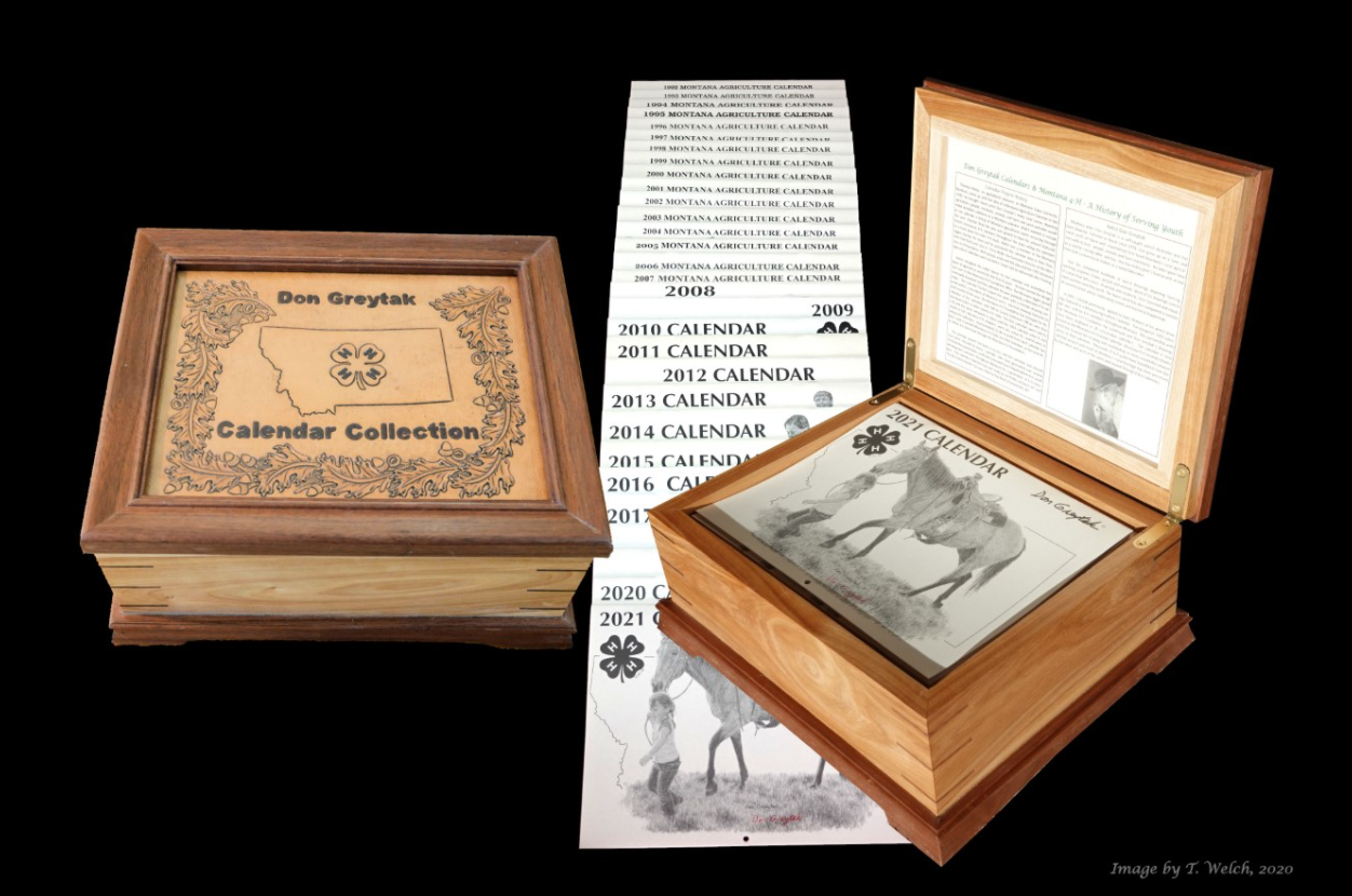 Montana 4-H Foundation will raffle 30-year Don Greytak calendar collection - Vimarsana News