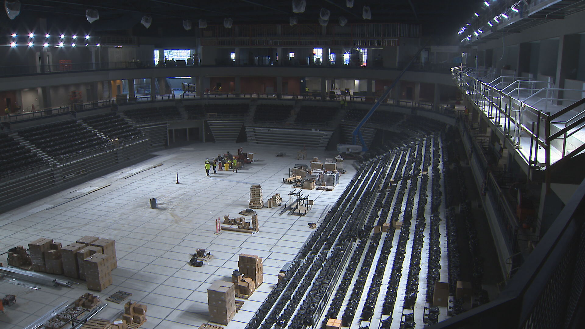 Inside F&M Bank Arena