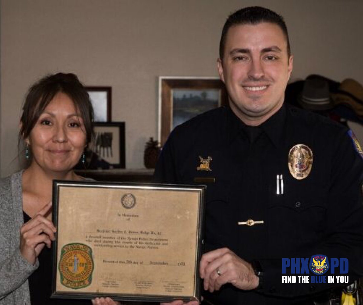 Phoenix sergeant rights a wrong 60 years later