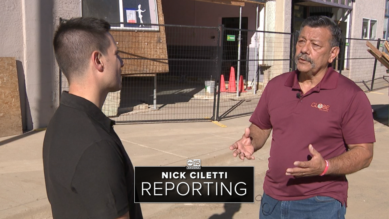 Globe mayor Nick Ciletti