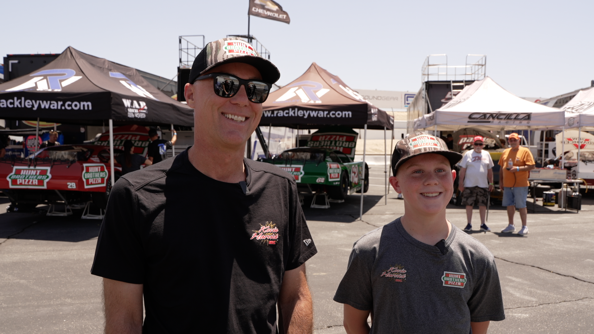 Kevin Harvick and son Keelan set to race against each other for the first time