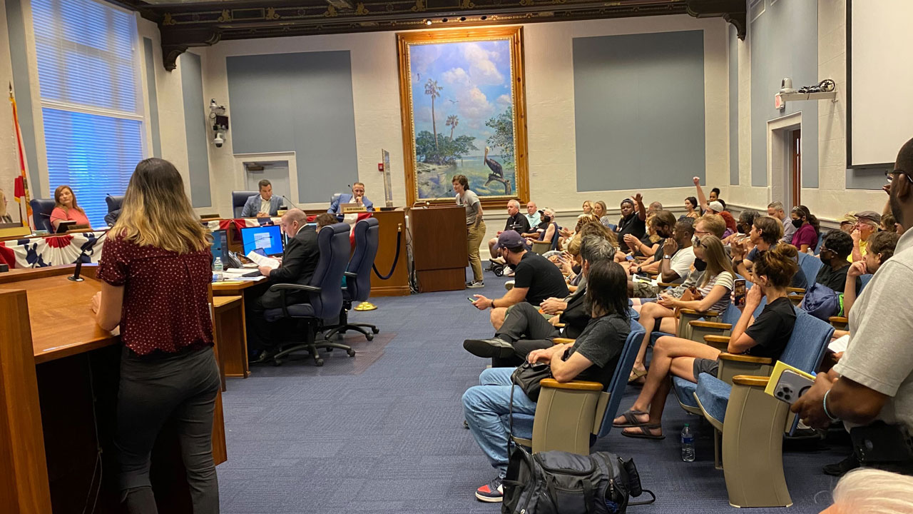 St. Pete Rent Protest