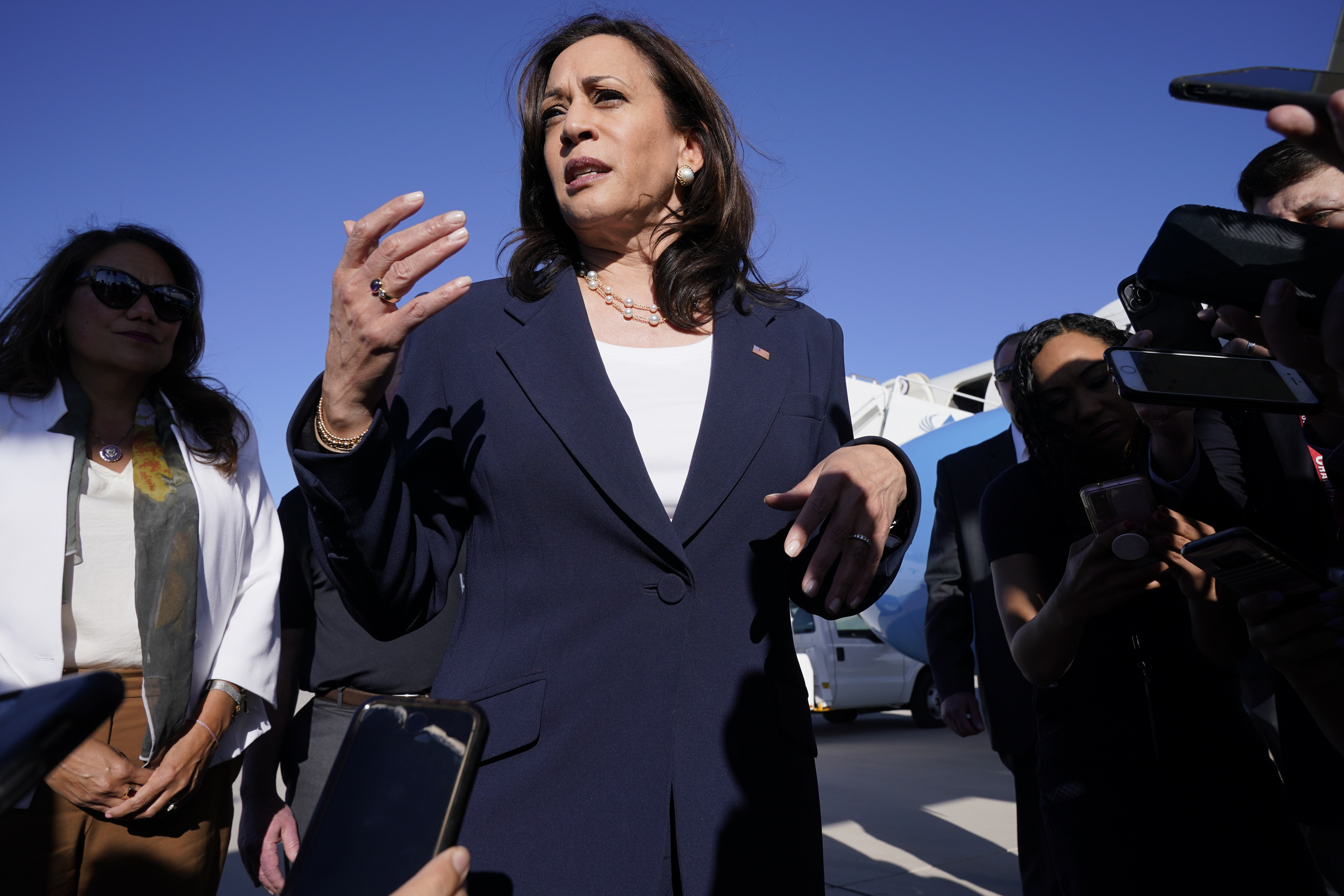 Kamala Harris at US-Mexico border