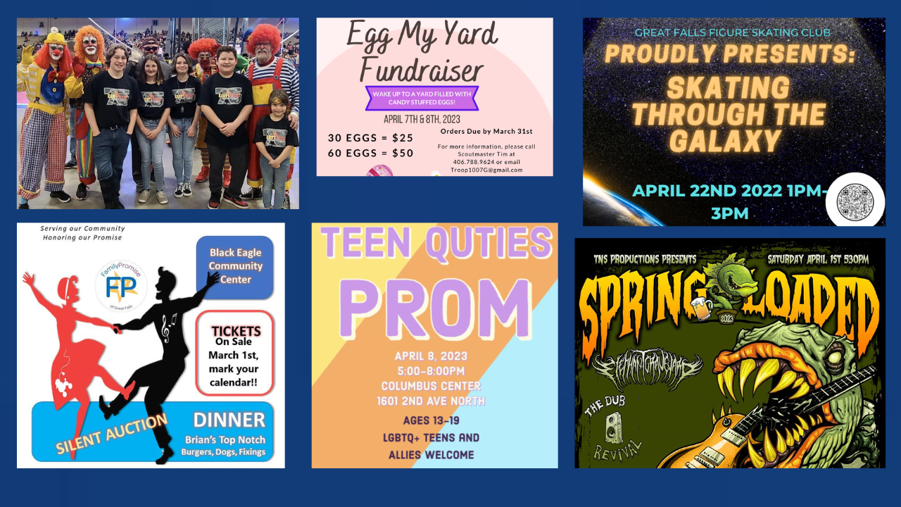 Community Events Calendar (April 2023)
