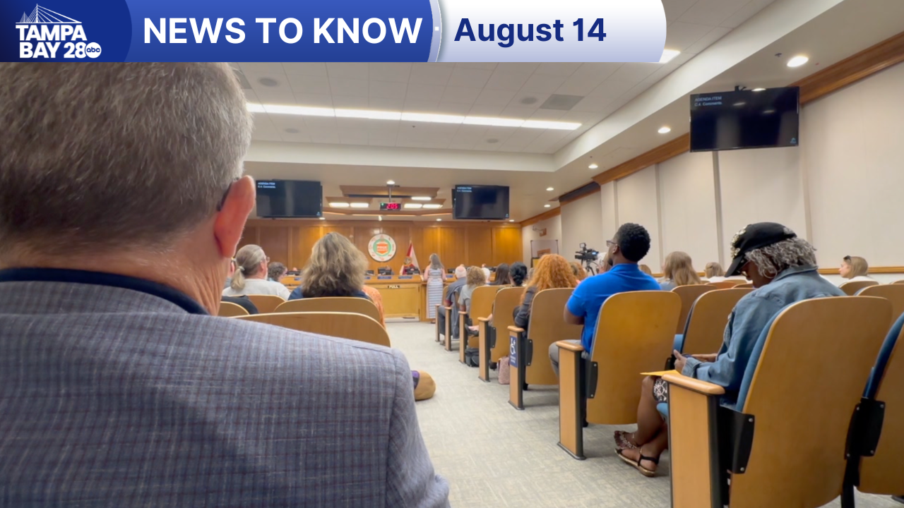 News to Know for Aug. 14, 2026