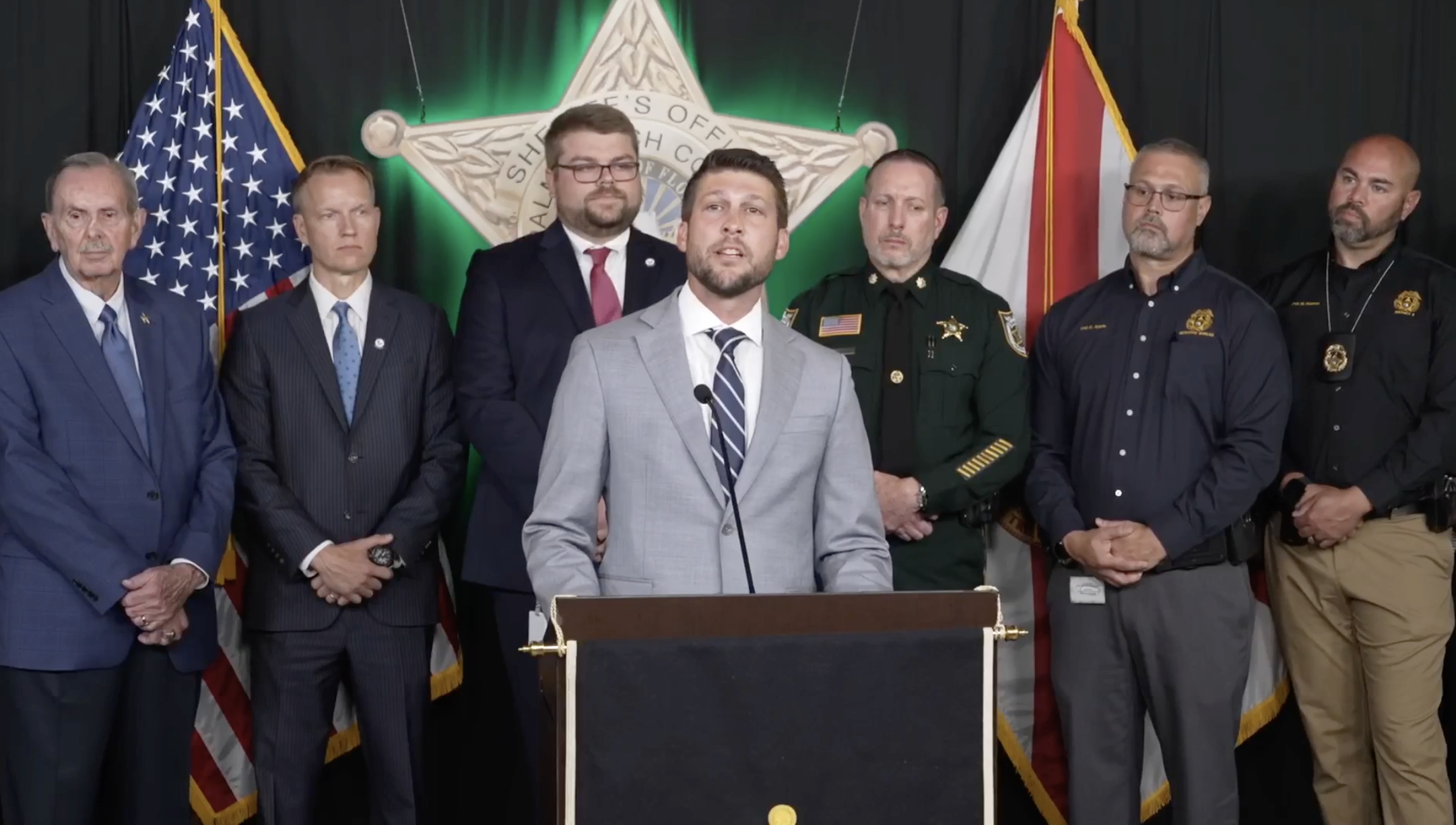 Attorney General James Uthmeier Palm Beach County Sheriff Ric Bradshaw 09232025.png