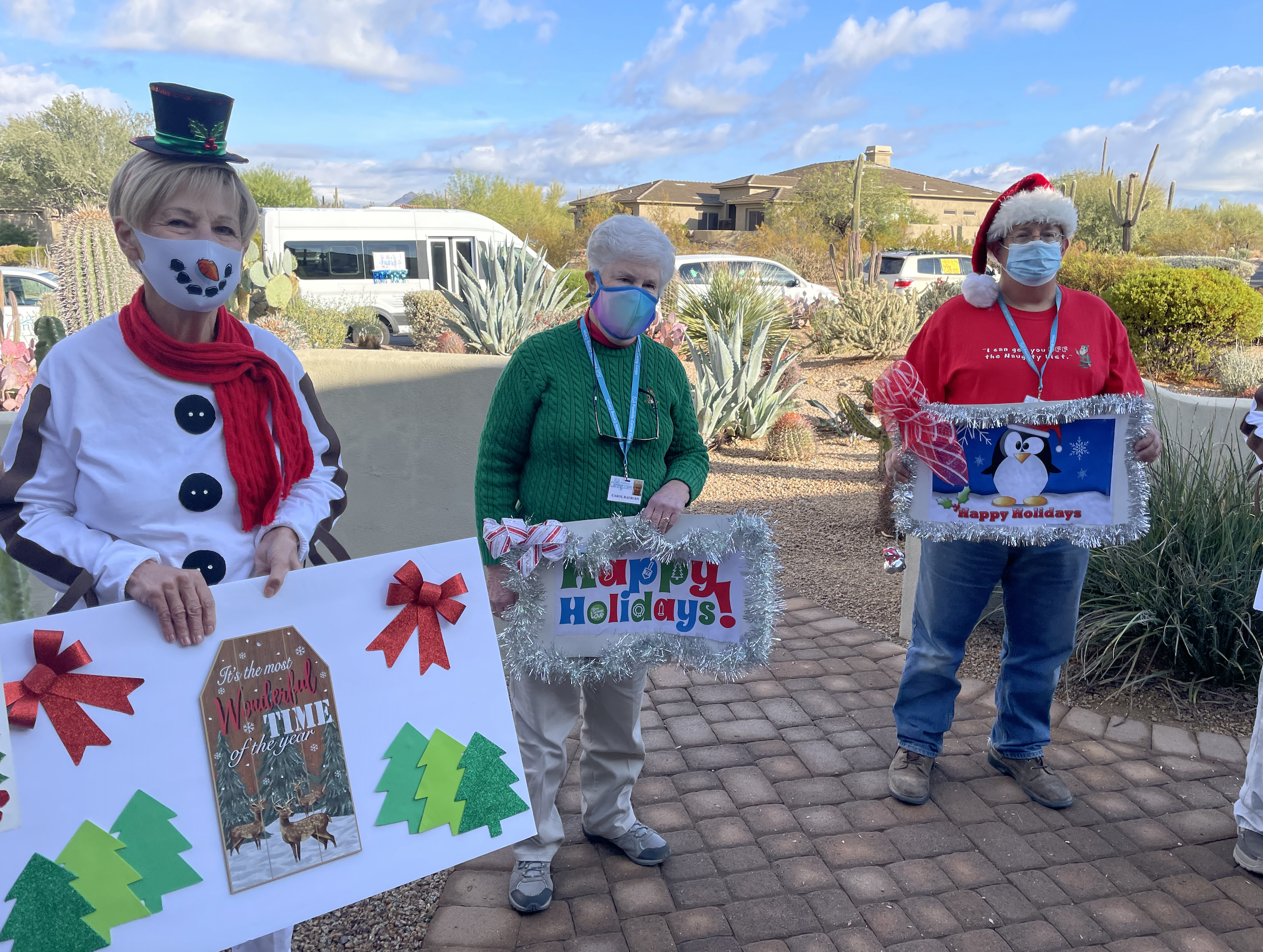 Joy Convoy volunteers