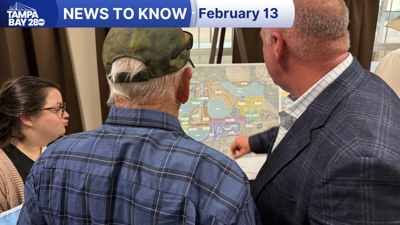 News to Know for Feb. 13, 2026