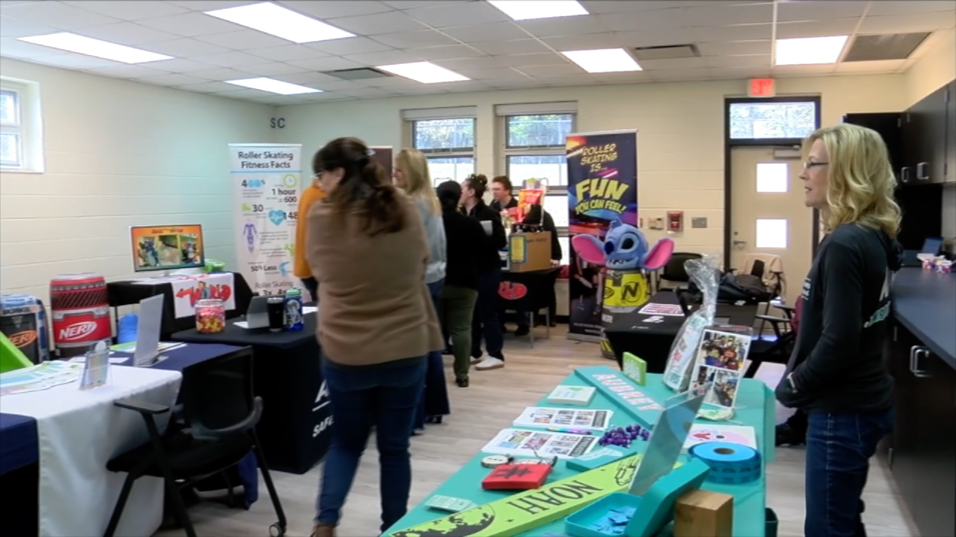 Interior of Summer Camp Vendor Expo