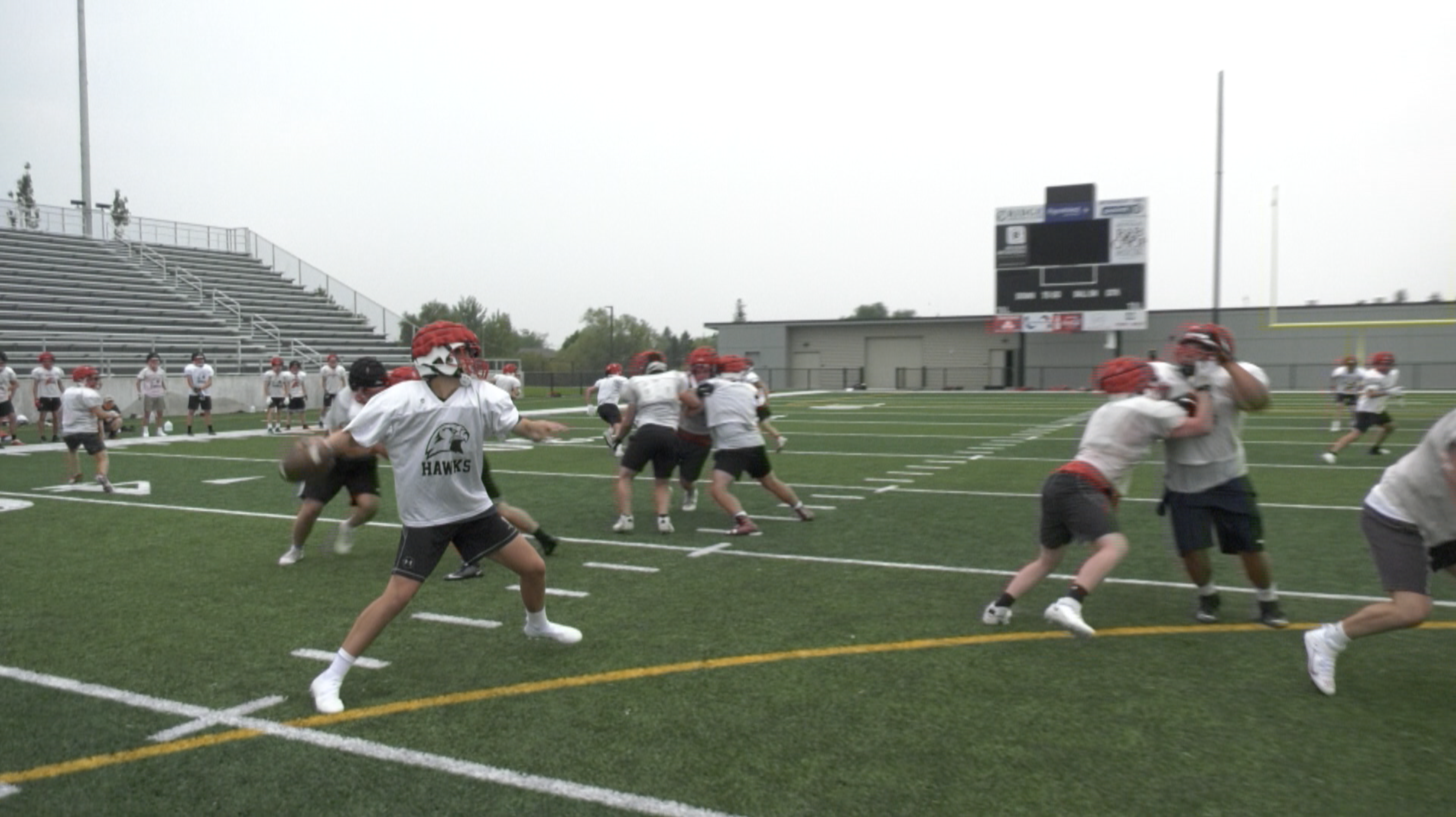 Bozeman High football looks to defend their state title.