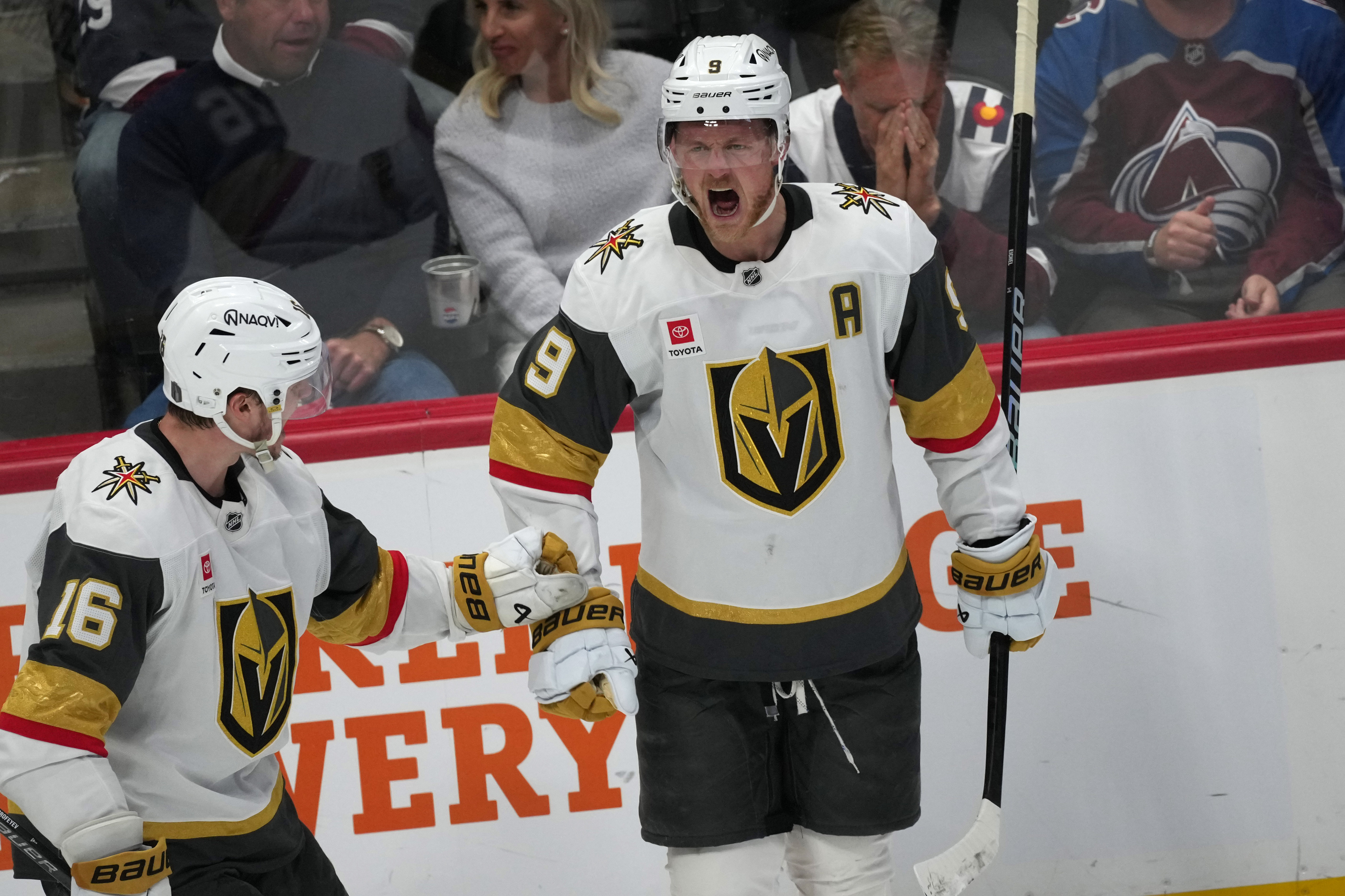 Golden Knights Avalanche Hockey