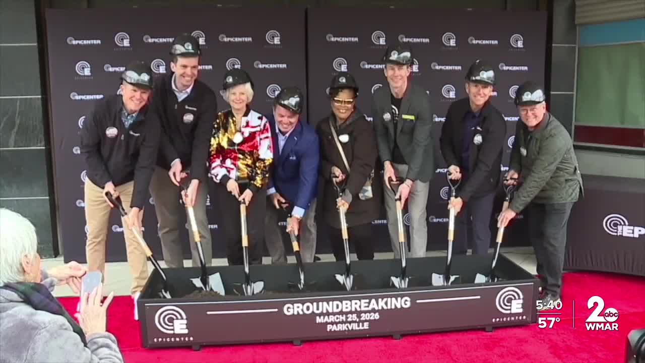 Leaders break ground on The Epicenter at Harford Road in Parkville