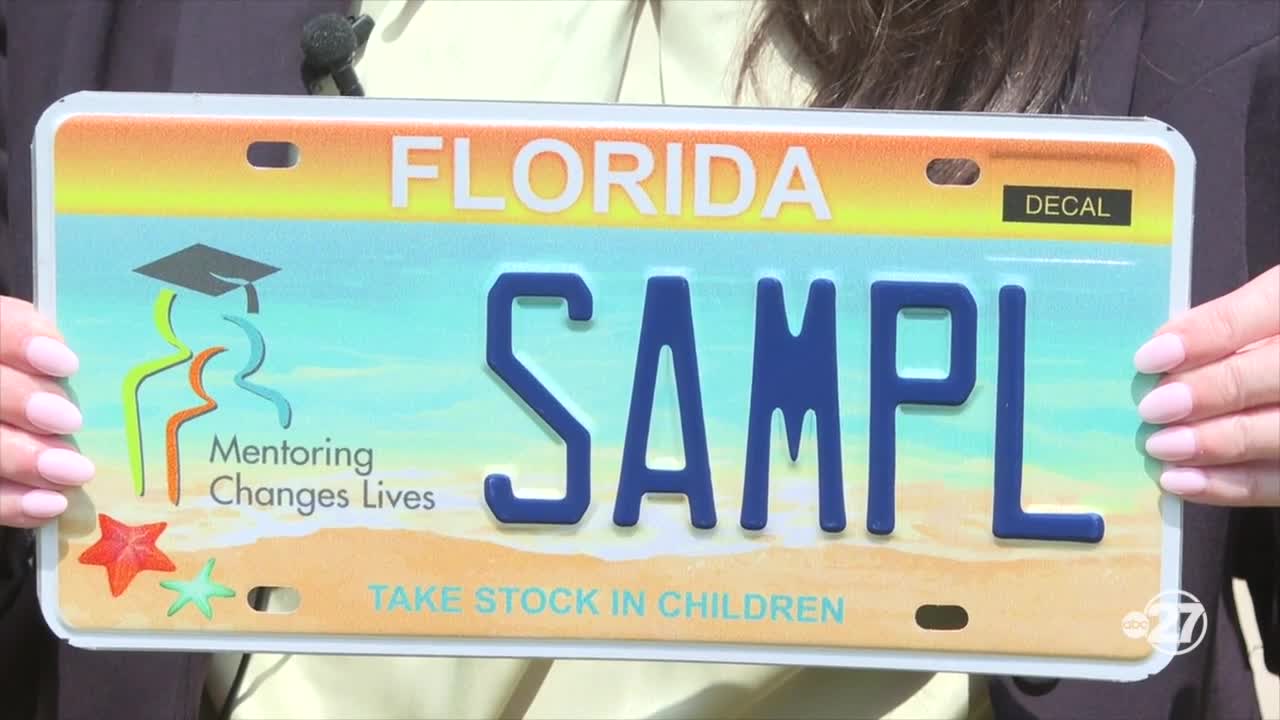 Florida nonprofit launches specialty license plate to fund scholarships for first-generation and low-income students 