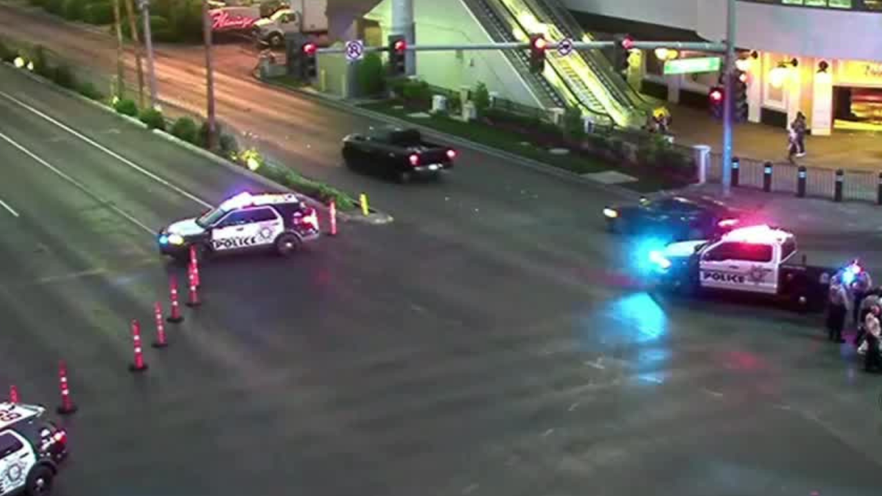 One dead after early morning wreck on the Las Vegas Strip