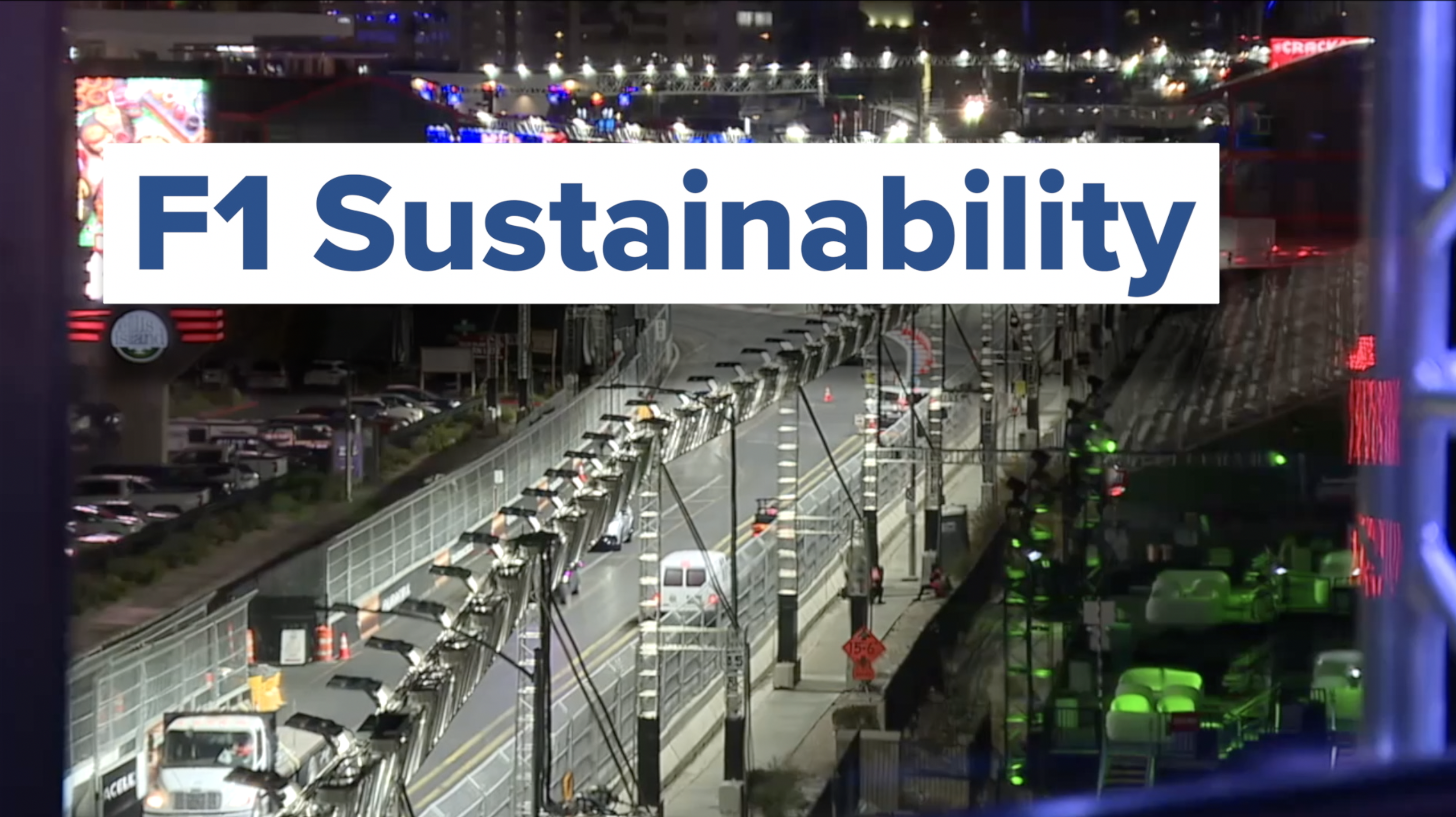 F1 Sustainability