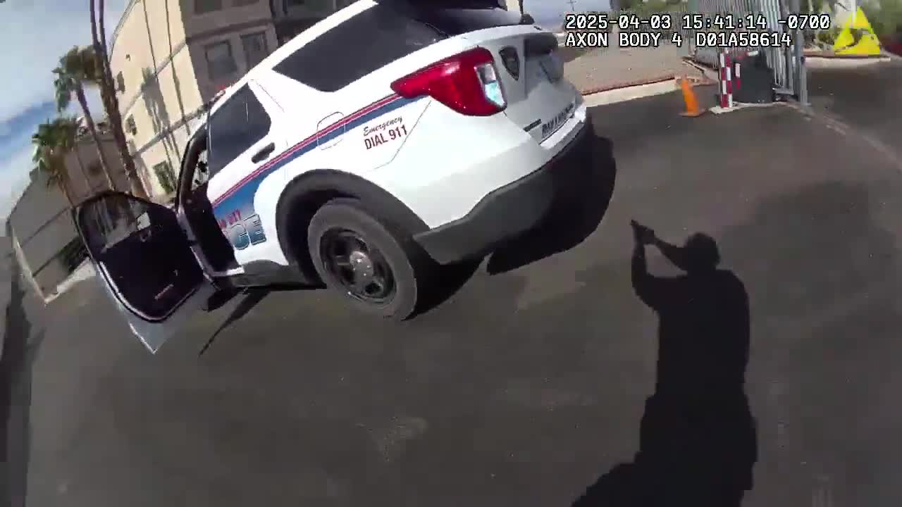 New video released in Bullhead City police shooting after mail truck, boat theft