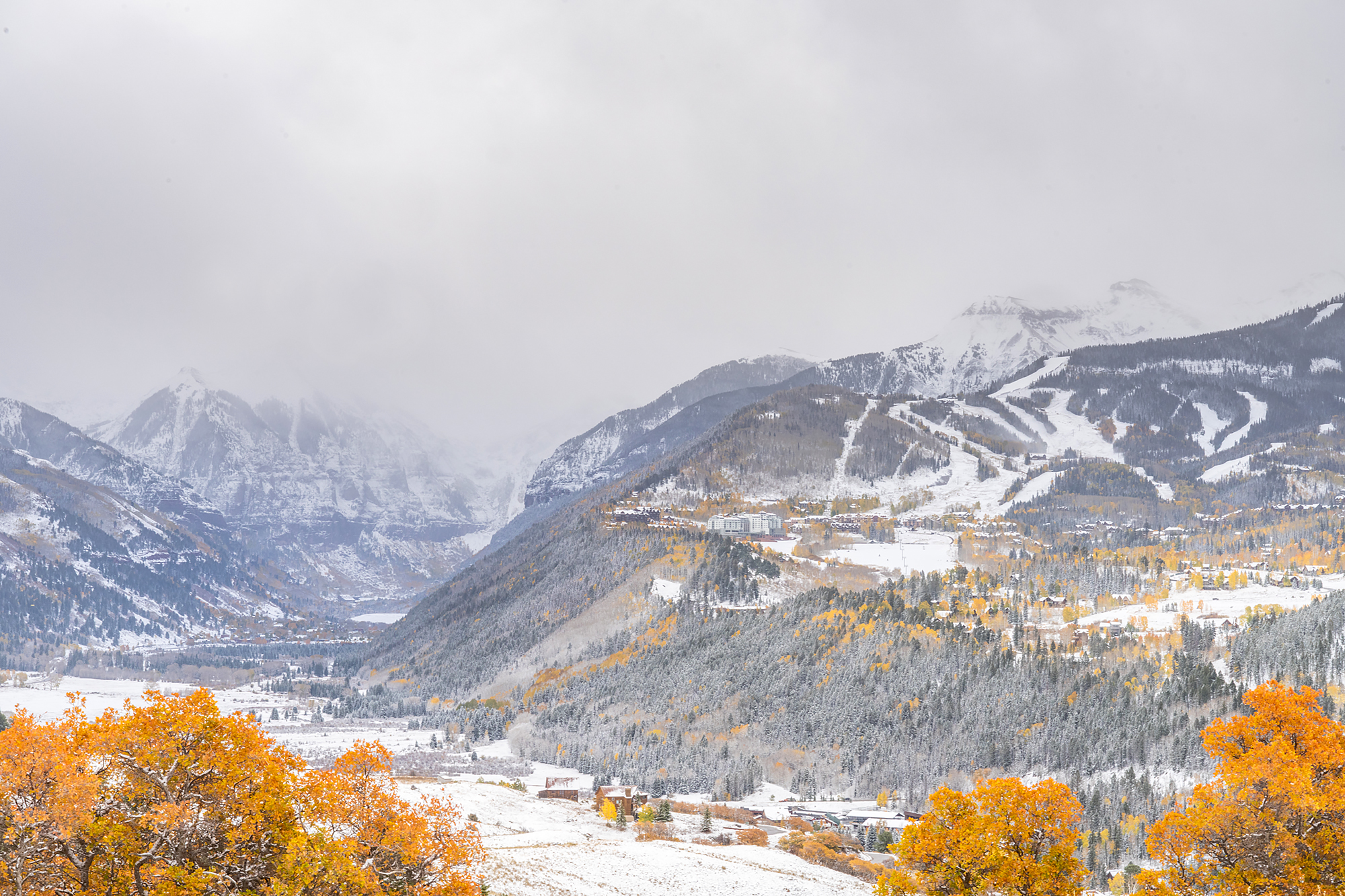 Telluride Oct 13 2021 snowstorm