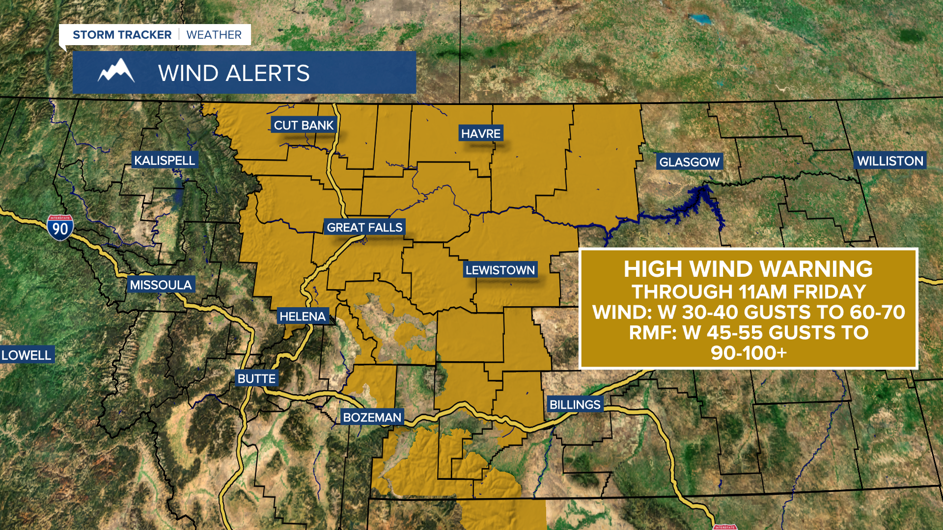 High Wind Warning