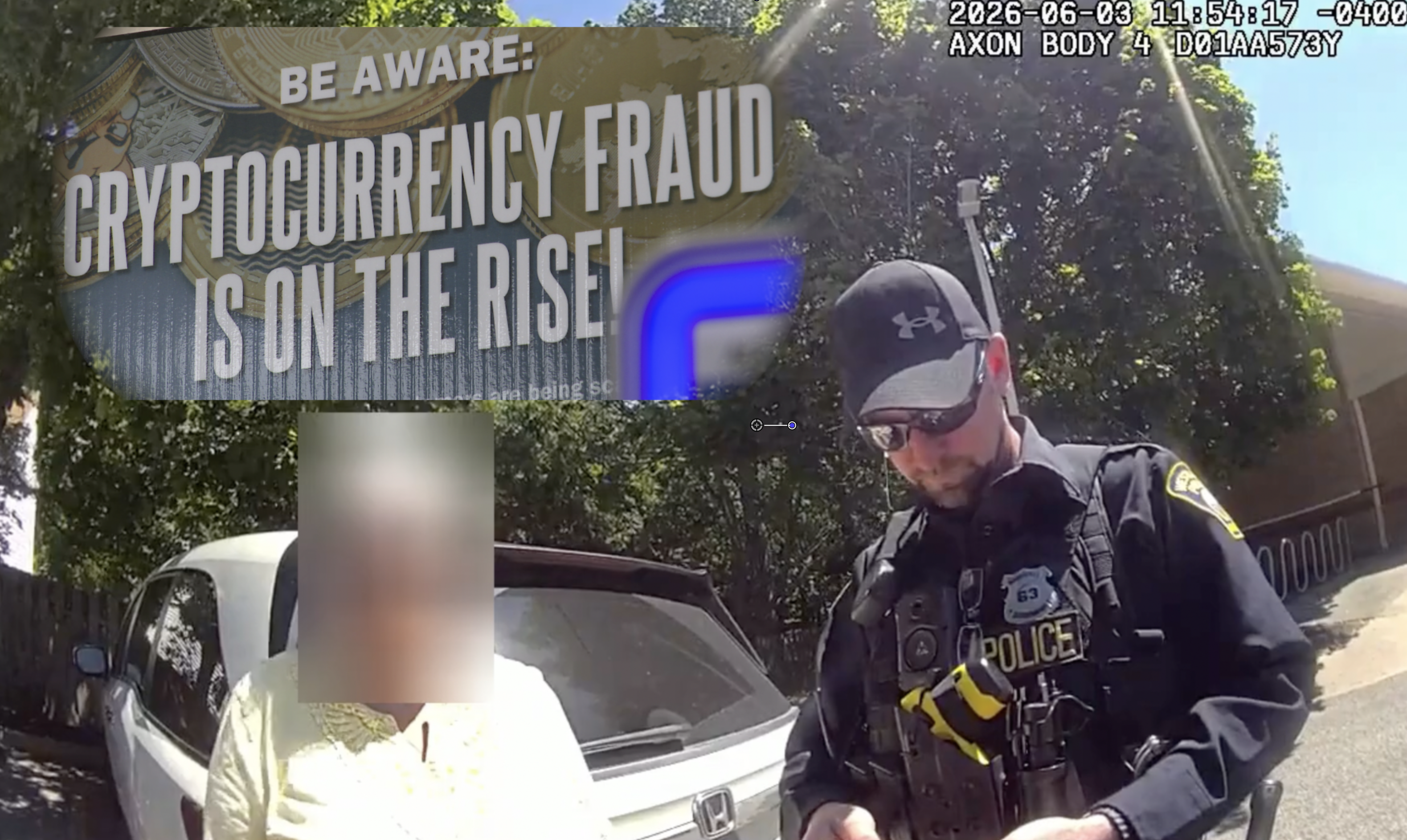 Westlake store clerk steps in to help elderly woman from losing $18K to Bitcoin scam.