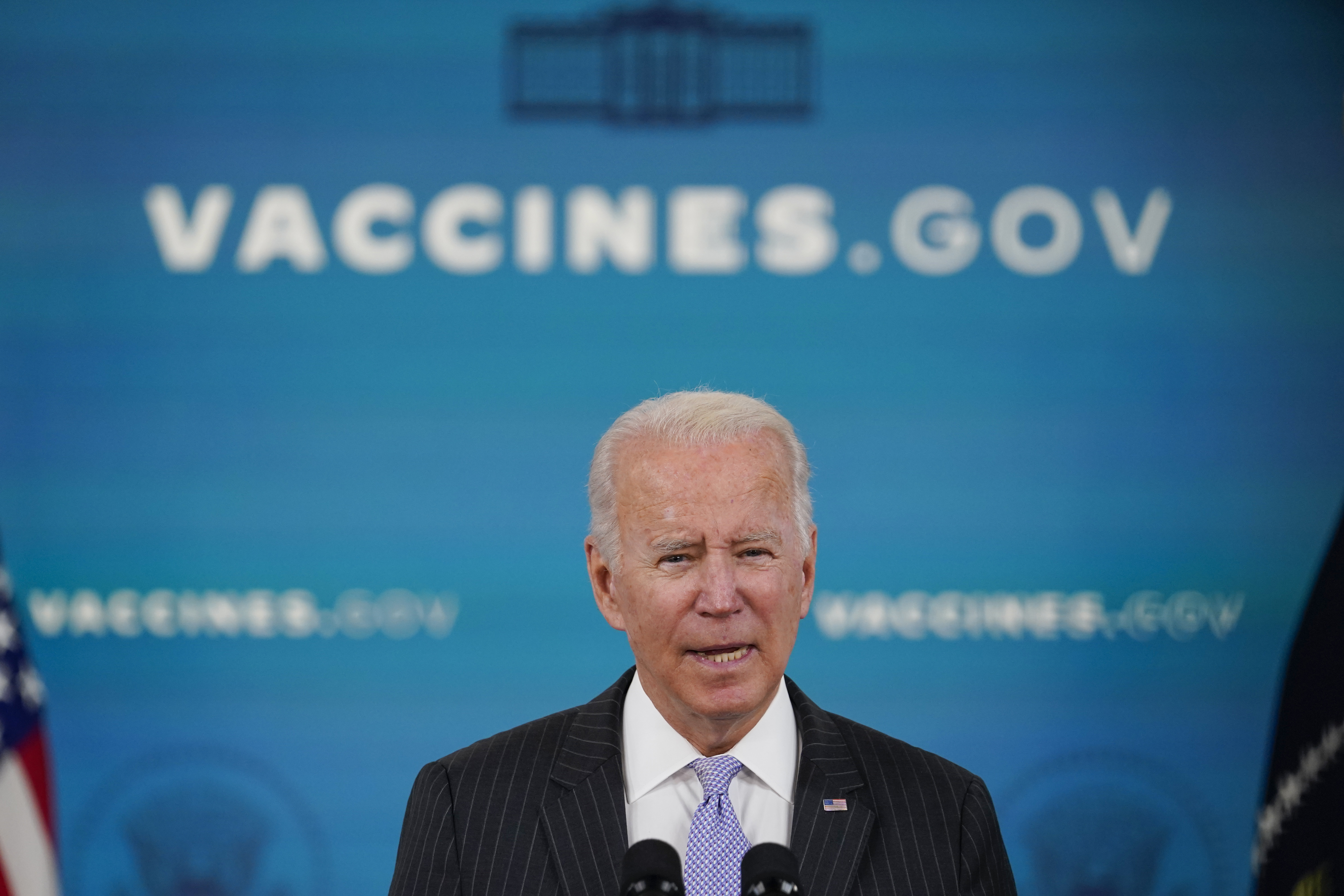 Virus Outbreak Biden Blaming COVID