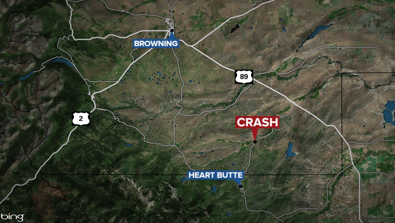 1 person dead, 2 injured in Glacier County crash
