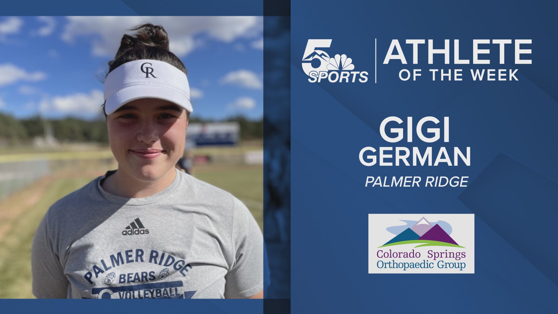 KOAA Athlete of the Week: Palmer Ridge's Gigi German