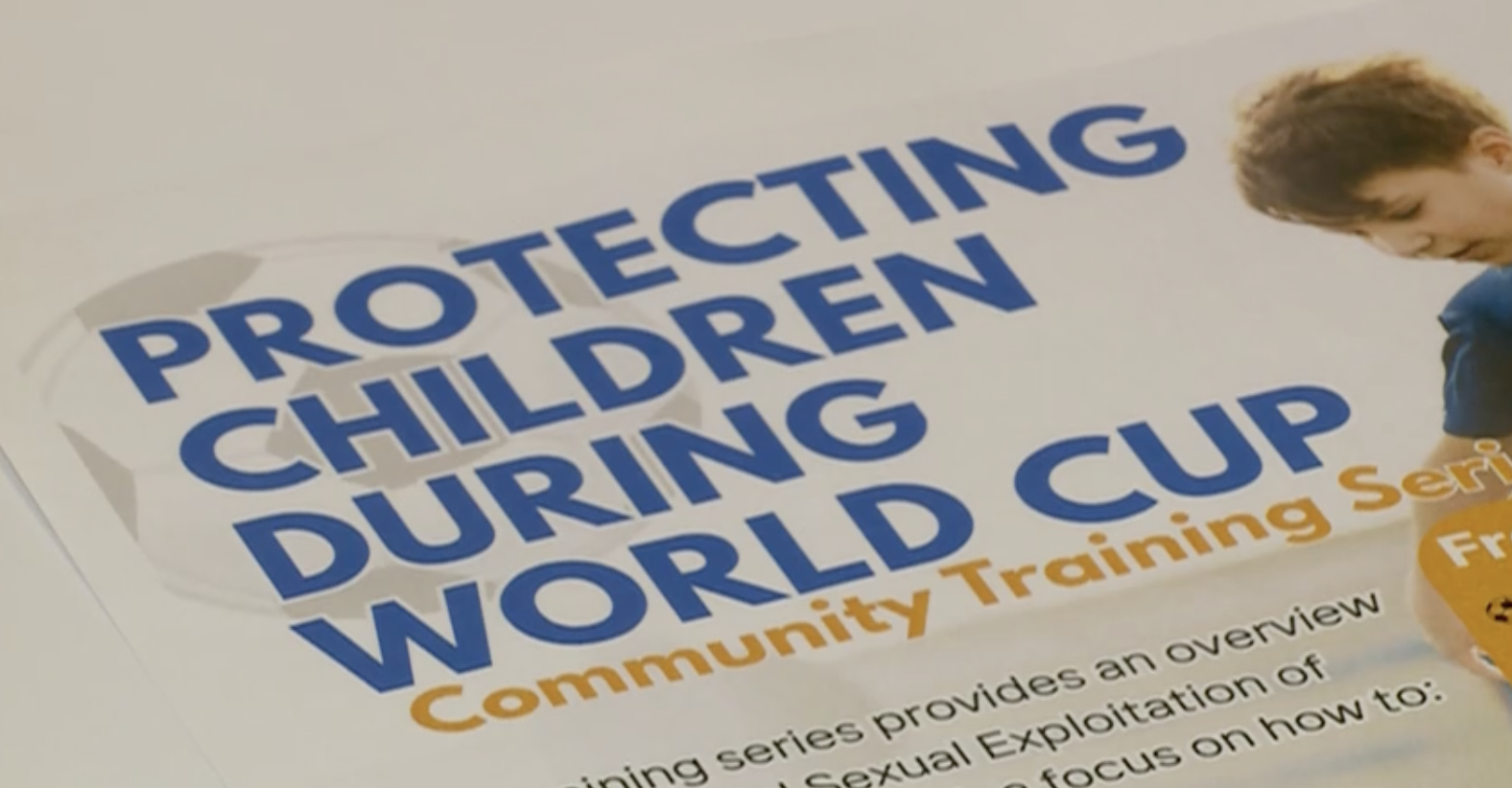 child sex trafficking world cup