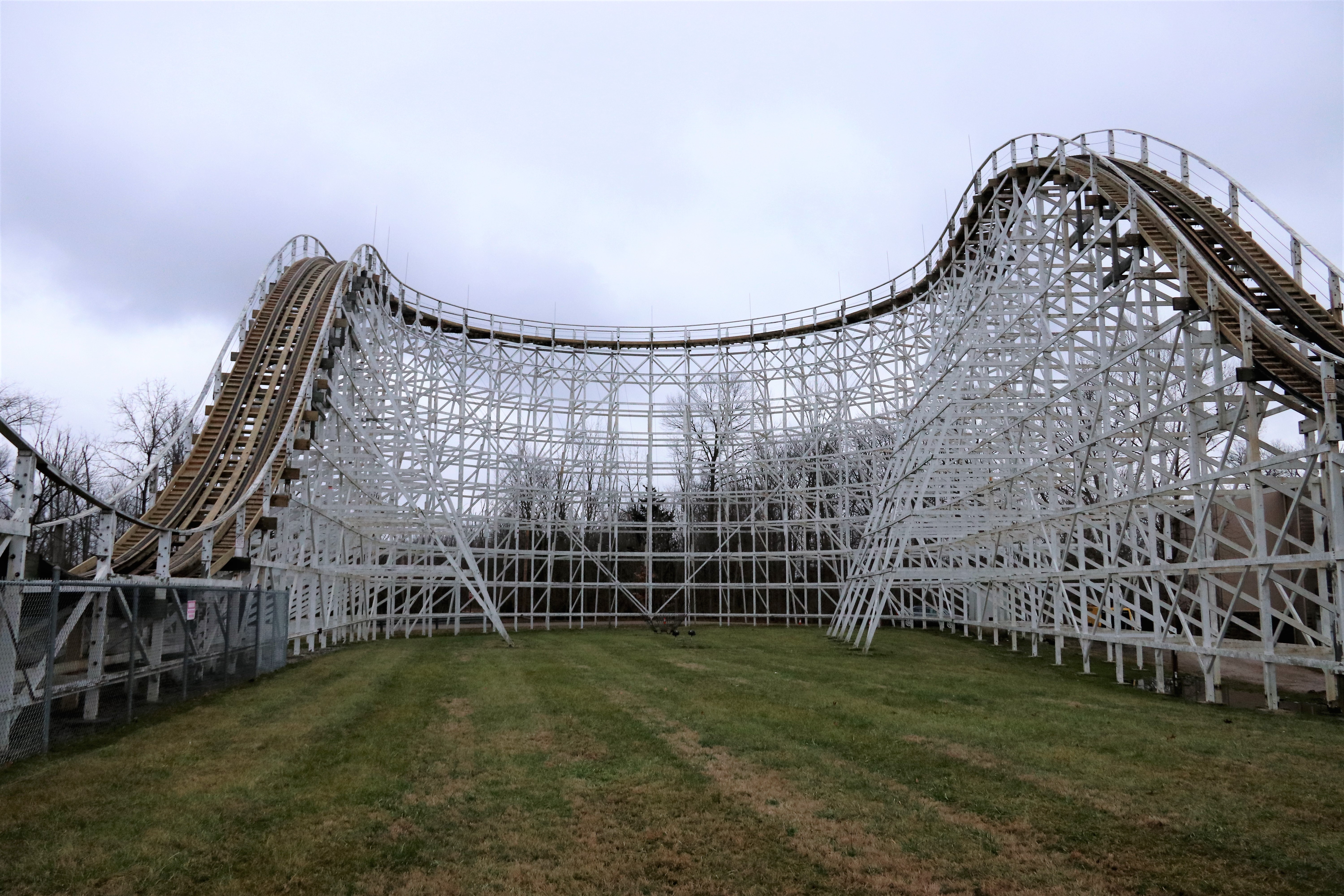 kings island racer backwards