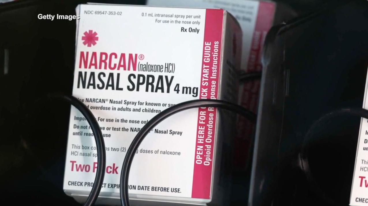 Narcan in a Vending Machine
