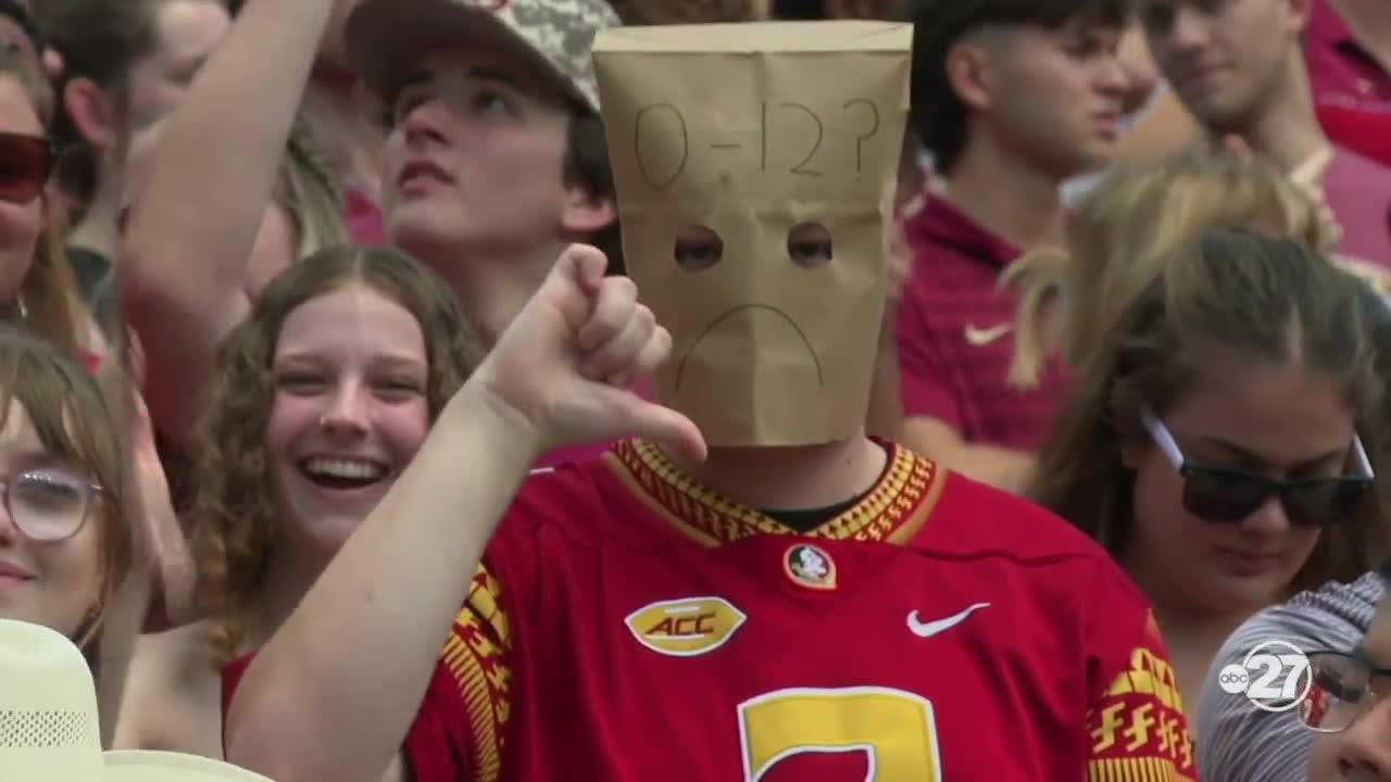 Florida State football fans feeling the disappointment of 0-3 start after loss to Memphis Saturday