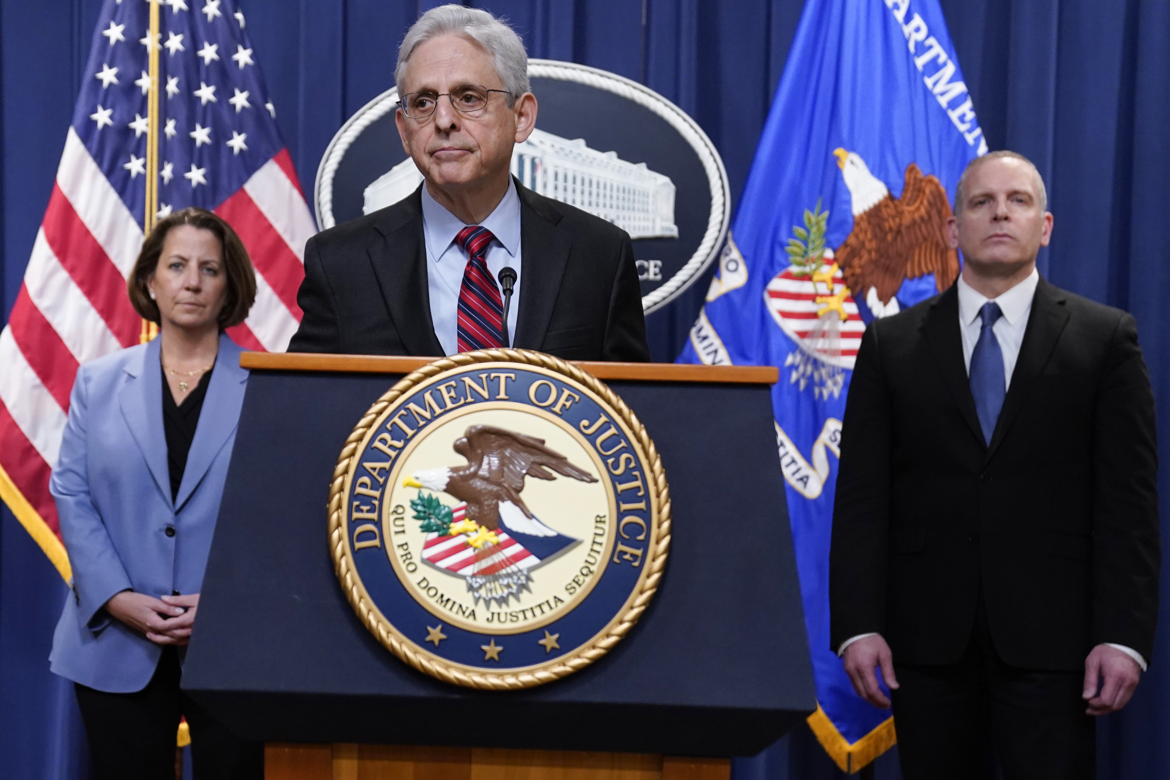 Merrick Garland, Paul Abbate, Lisa Monaco