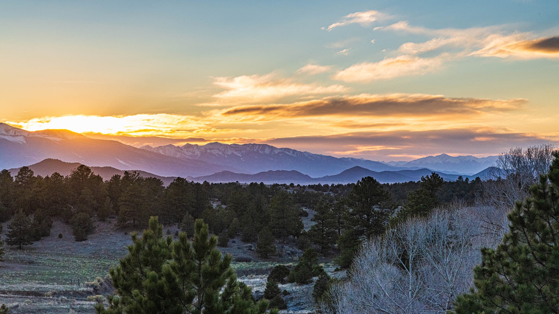 Sunset from Westcliffe