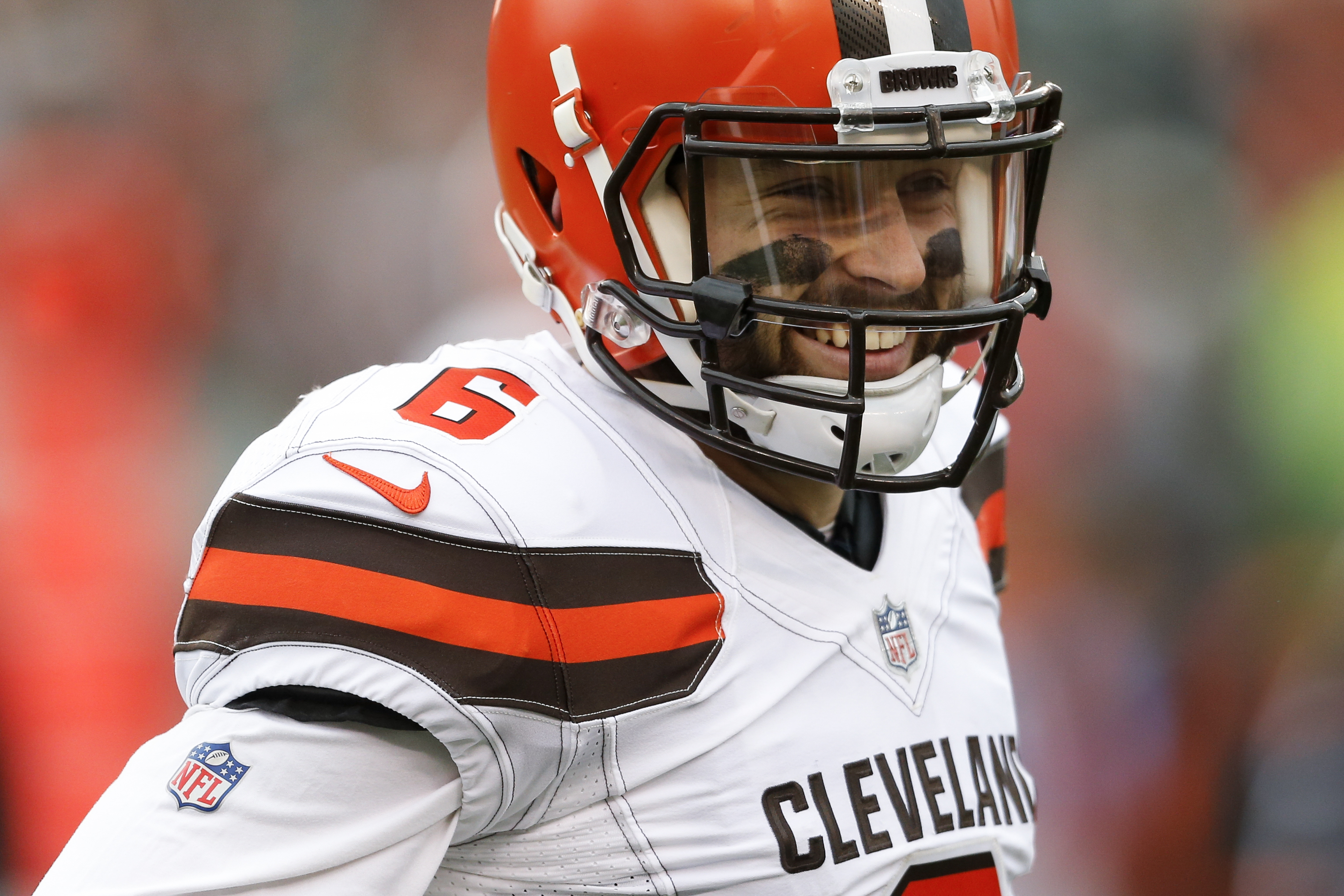 Baker Mayfield Browns smiling